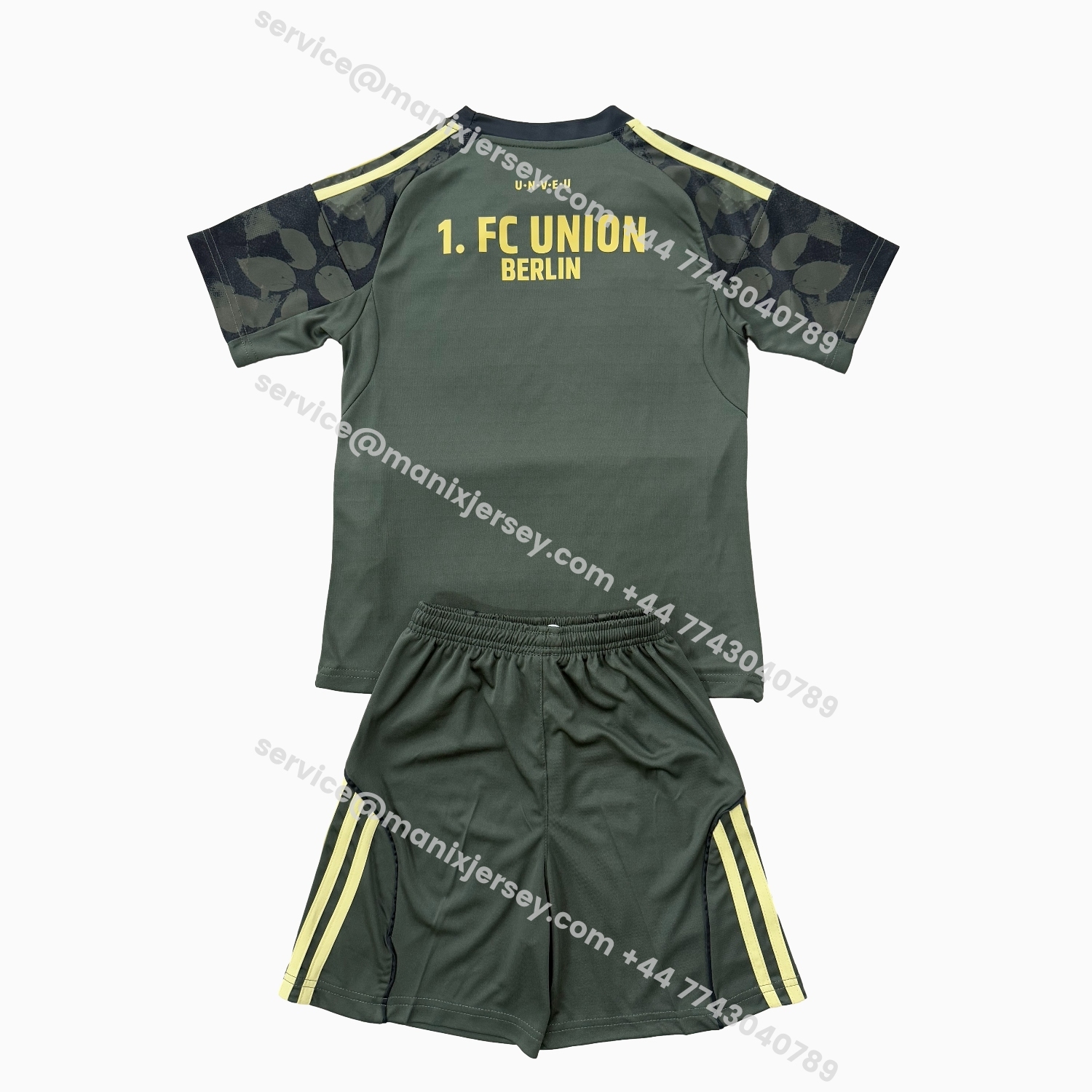 ManixJersey.com | Union Berlin 25-26 Away Men's Adult Jersey Set - Fans Version -Customize Name, Number and Patch | Worldwide Shipping