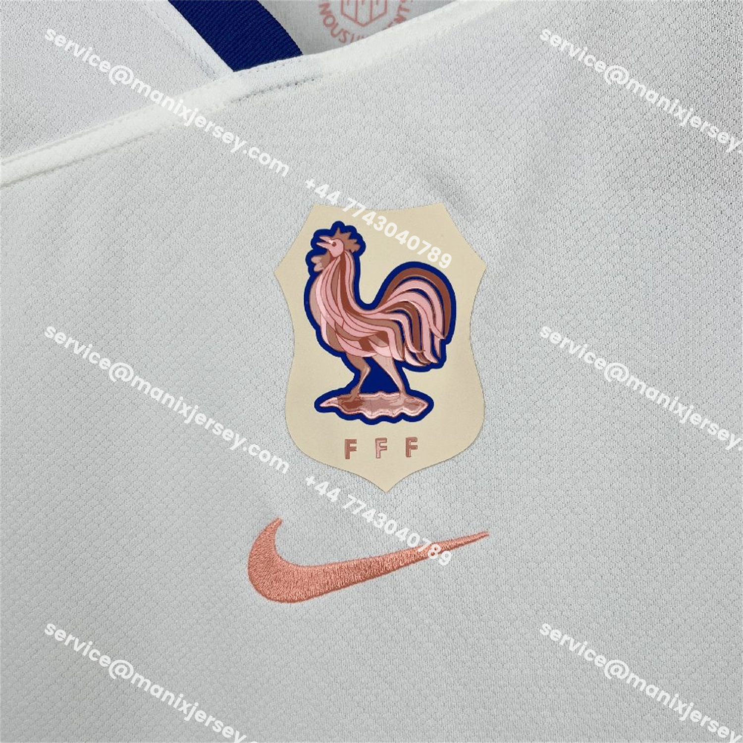 ManixJersey.com | France 2025 Women's Team Away Jersey - Men's Fans Version -Customize Name, Number and Patch | Worldwide Shipping