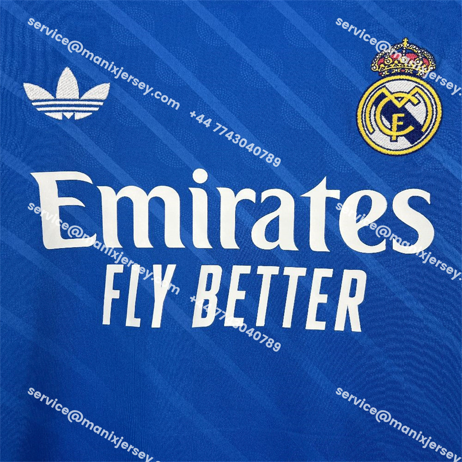 ManixJersey.com | Real Madrid 25-26 Third Long Sleeves Jersey - Fans Version -Customize Name, Number and Patch | Worldwide Shipping