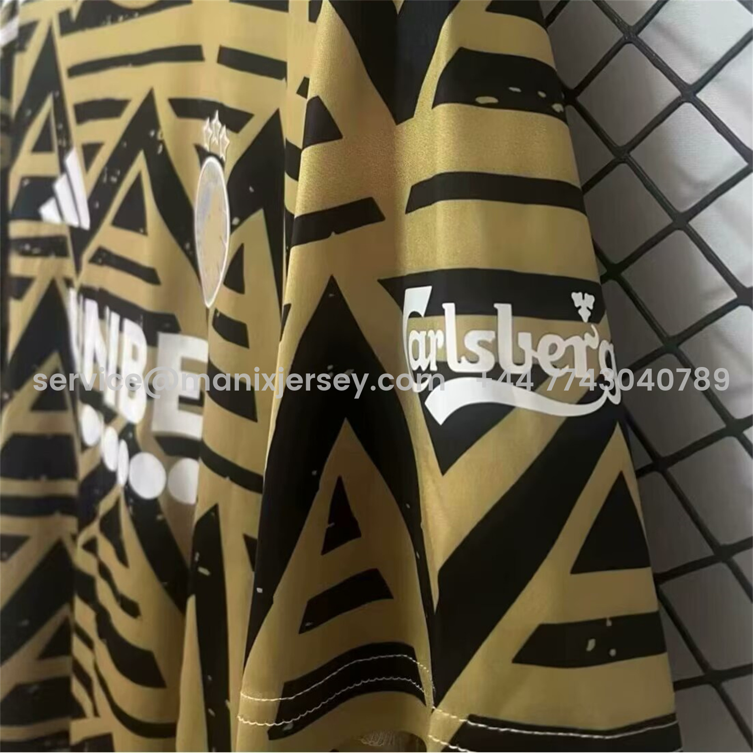 ManixJersey.com | Copenhagen 24-25 Champions Goalkeeper Jersey - Fans Version -Customize Name, Number and Patch | Worldwide Shipping