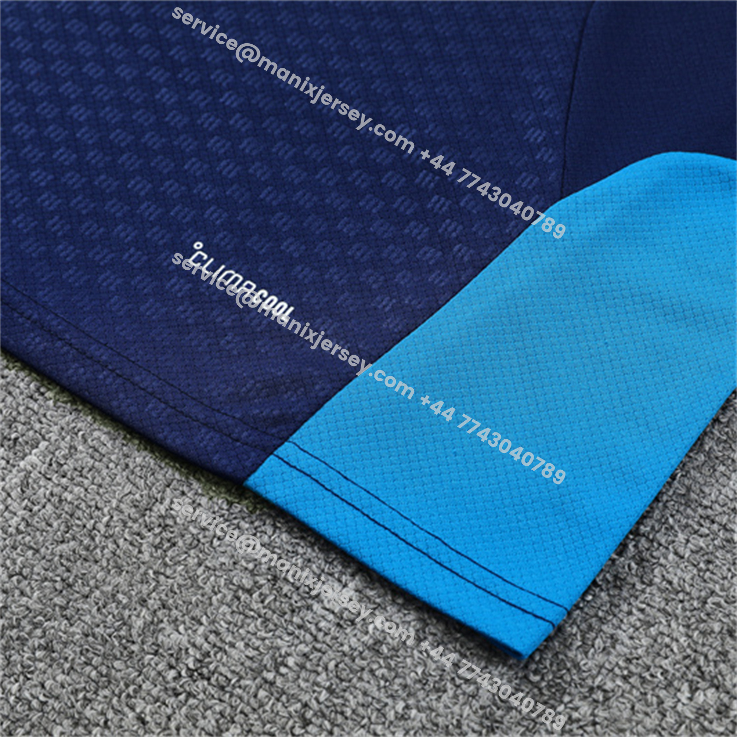 ManixJersey.com | Spain 2026 Short-Sleeve Training Set - Royal Blue Top & Shorts -Customize Name, Number and Patch | Worldwide Shipping