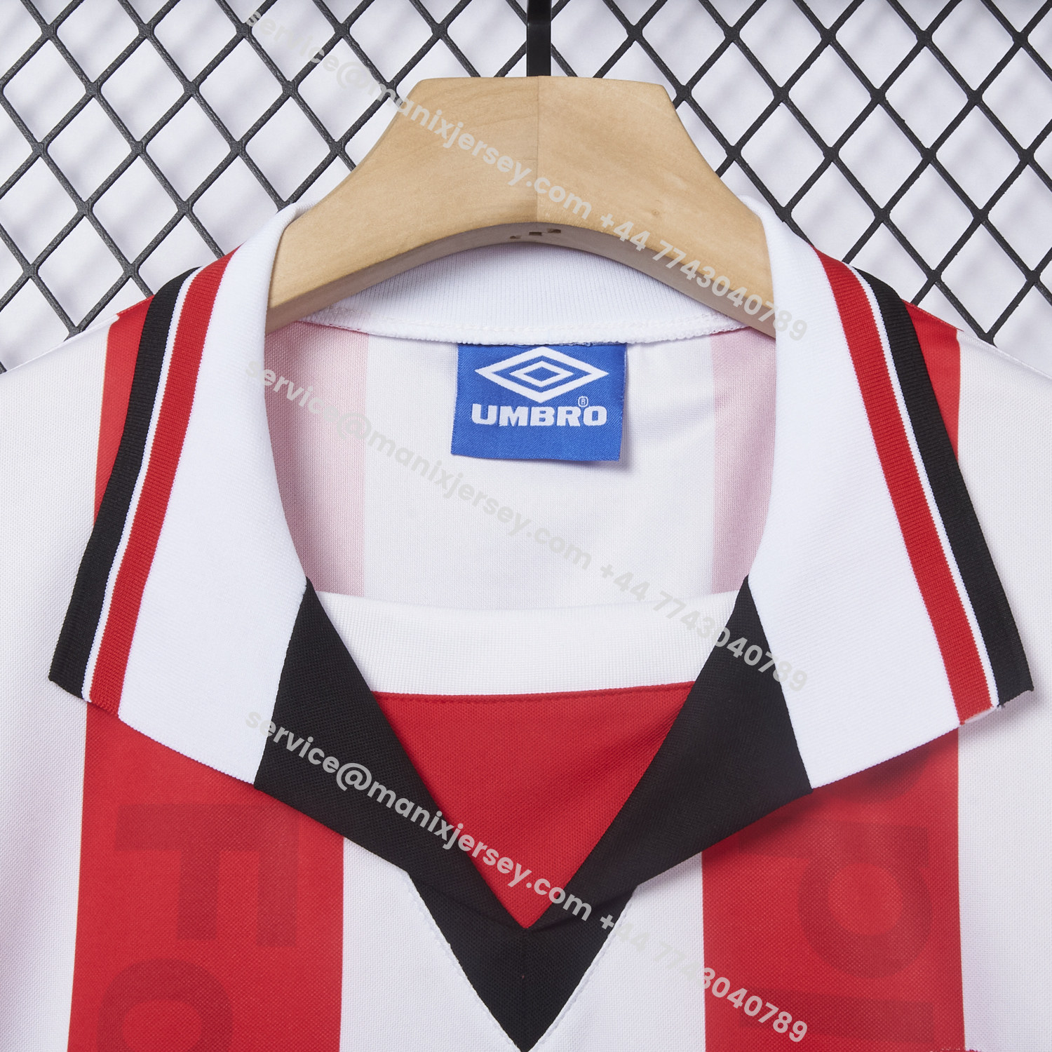 ManixJersey.com | Retro Fortuna Düsseldorf 1996-98 Home Jersey -Customize Name, Number and Patch | Worldwide Shipping
