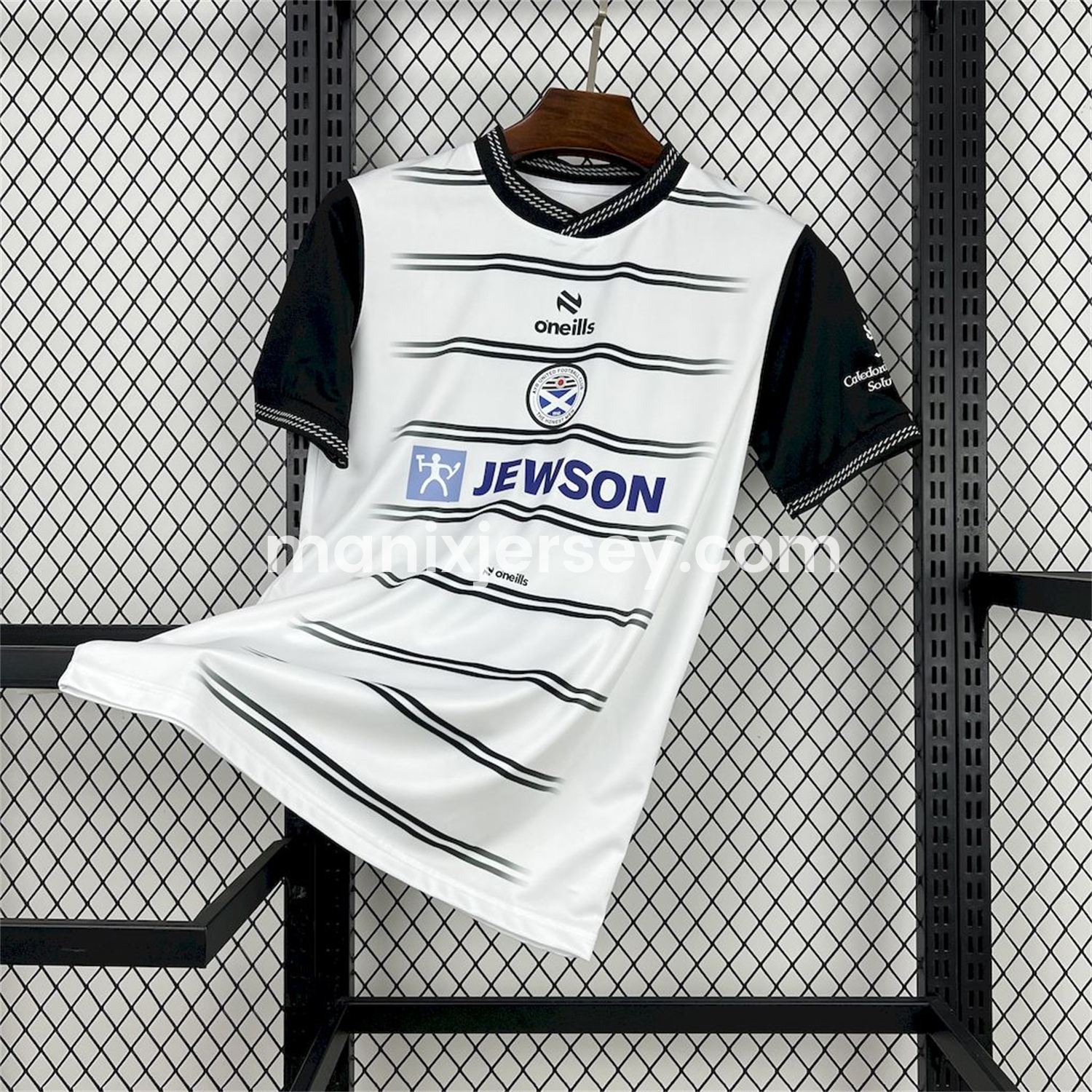 ManixJersey.com | Ayr United 25-26 Home Jersey - Fans Version -Customize Name, Number and Patch | Worldwide Shipping