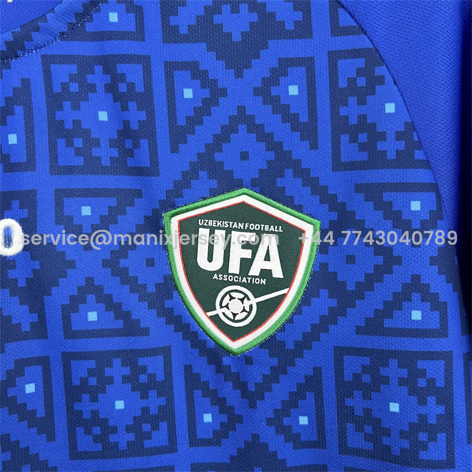 ManixJersey.com | Uzbekistan 25-26 Home Jersey - Fans Version -Customize Name, Number and Patch | Worldwide Shipping