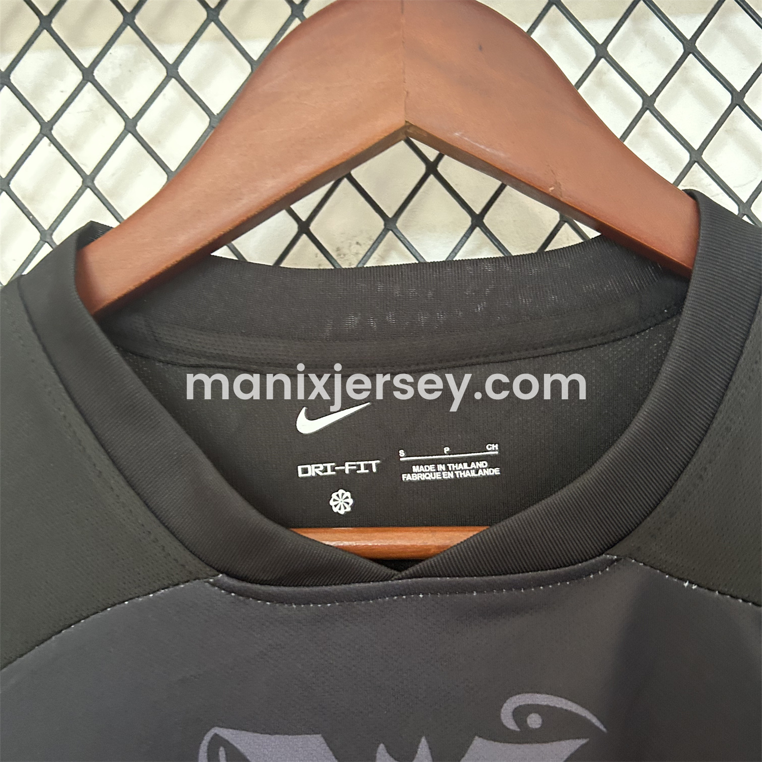 ManixJersey.com | Barcelona 25-26 Halloween Pumpkin Silhouette Black Jersey - Fans Version -Customize Name, Number and Patch | Worldwide Shipping