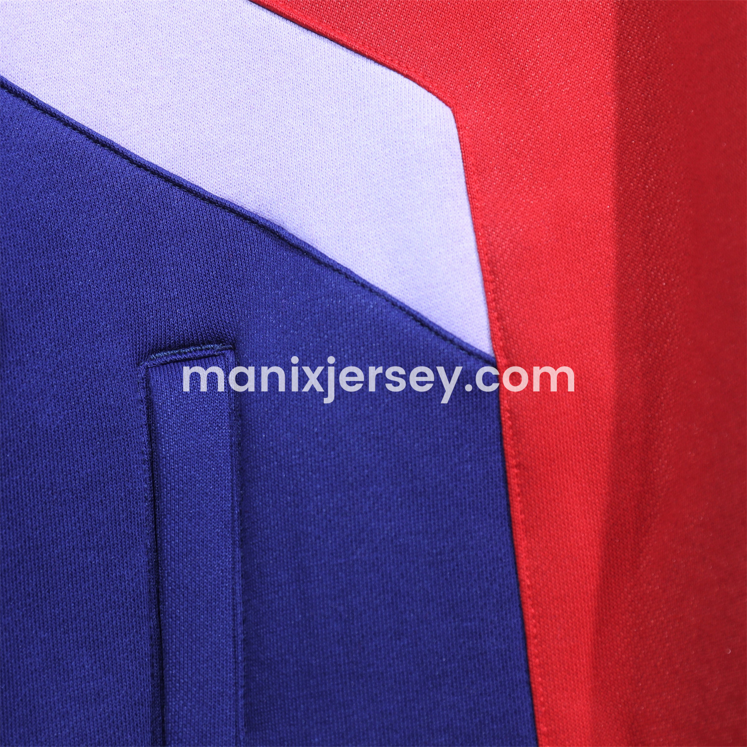 ManixJersey.com | Arsenal 2025 Fleece-Lined Training Hoodie Set - Purple & Red Hoodie + Pants -Customize Name, Number and Patch | Worldwide Shipping