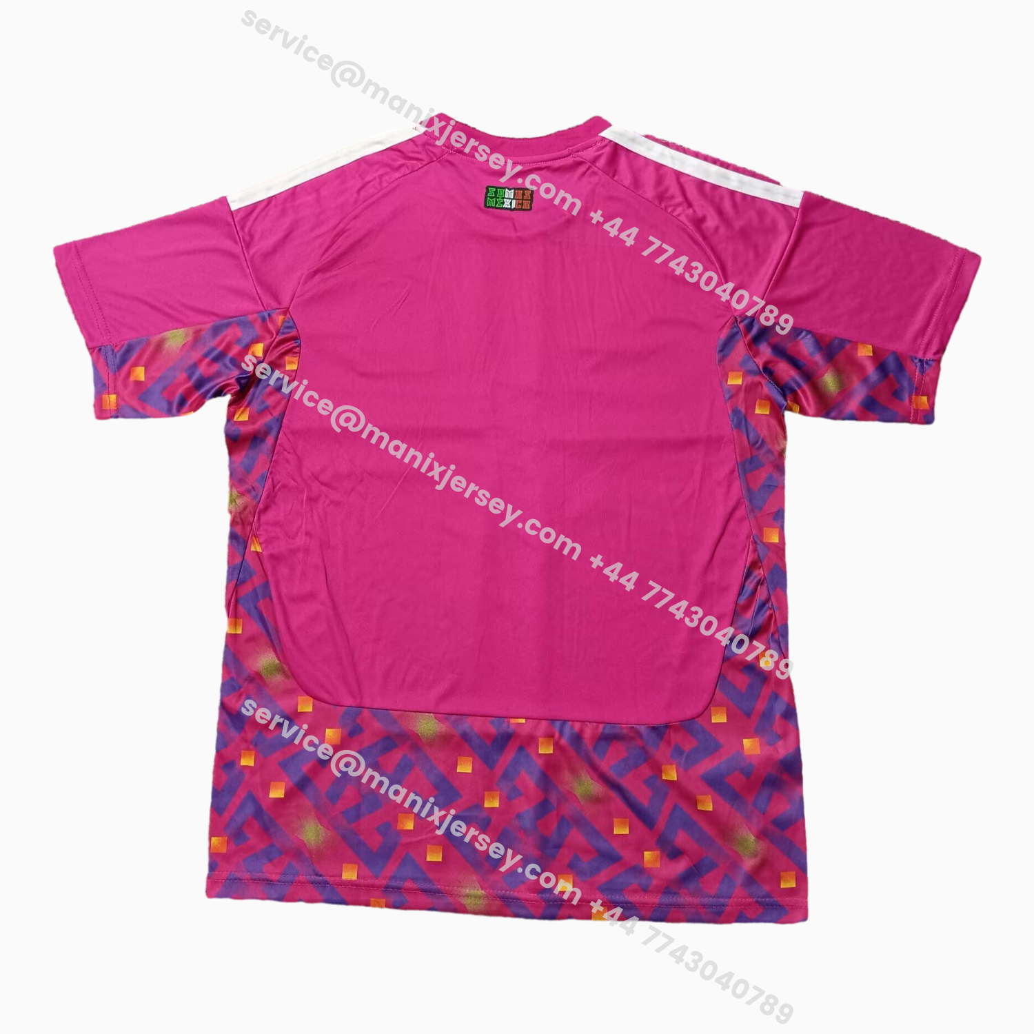 ManixJersey.com | Mexico 2026 Goalkeeper Pink Jersey - Fans Version -Customize Name, Number and Patch | Worldwide Shipping