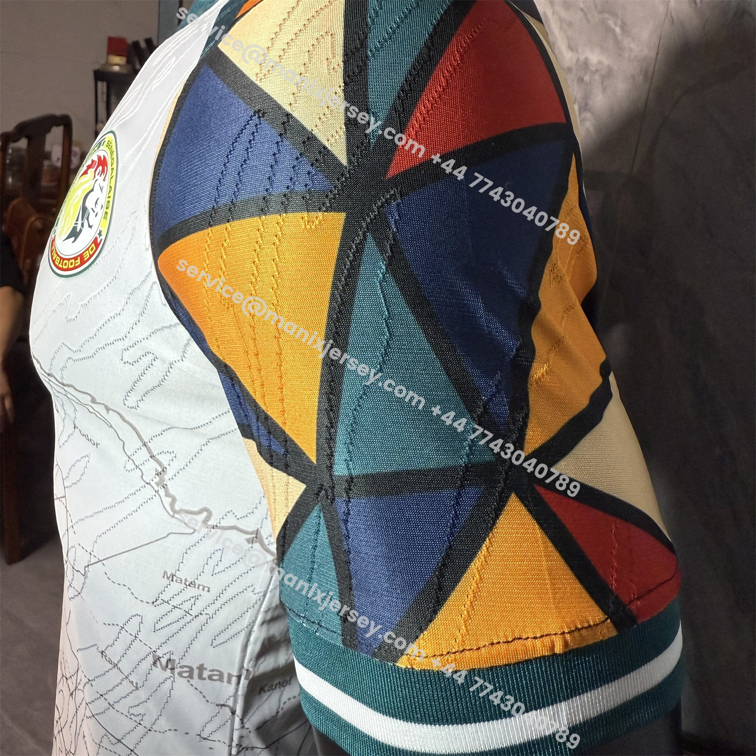 ManixJersey.com | Senegal 25-26 Map Special Jersey - Player Version -Customize Name, Number and Patch | Worldwide Shipping