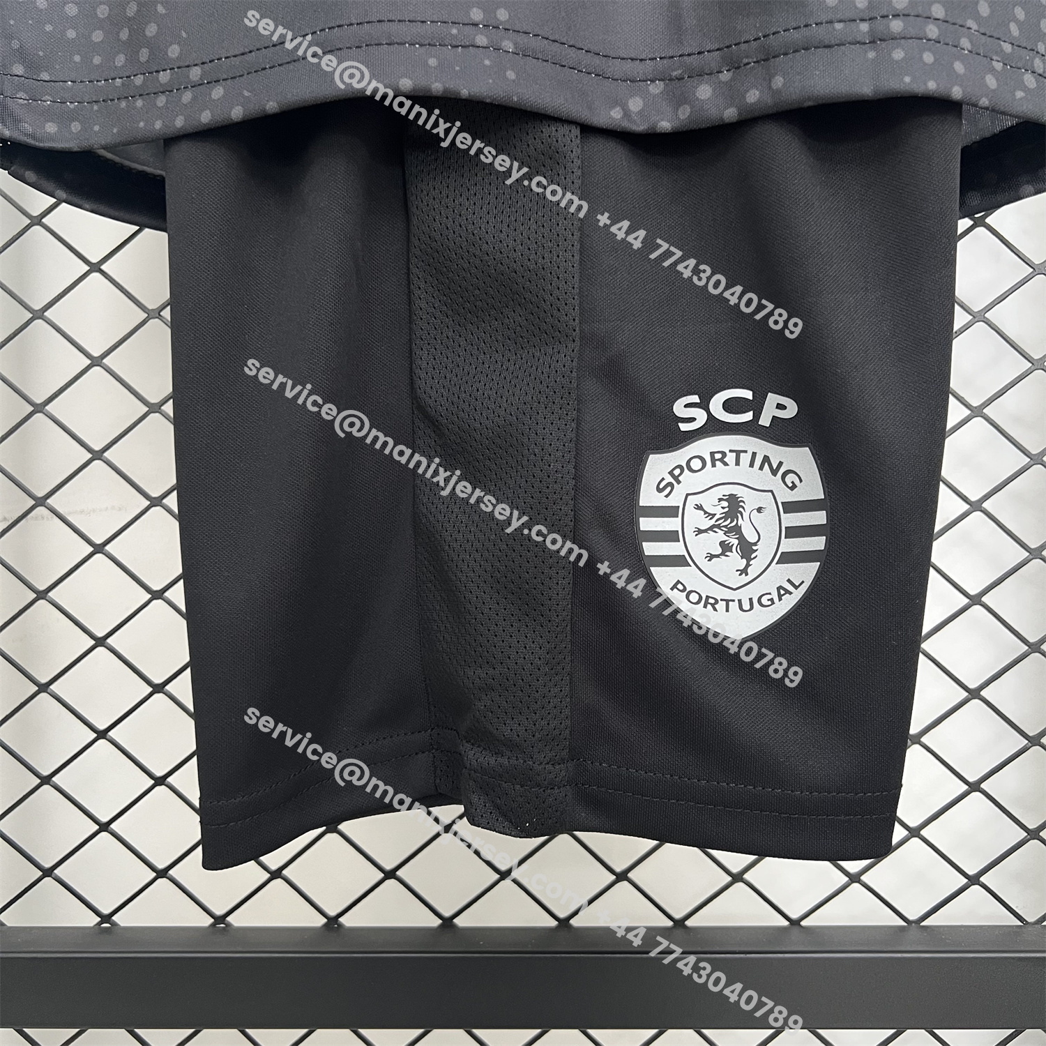 ManixJersey.com | Sporting CP 25-26 Black Special Kids Kit -Customize Name, Number and Patch | Worldwide Shipping