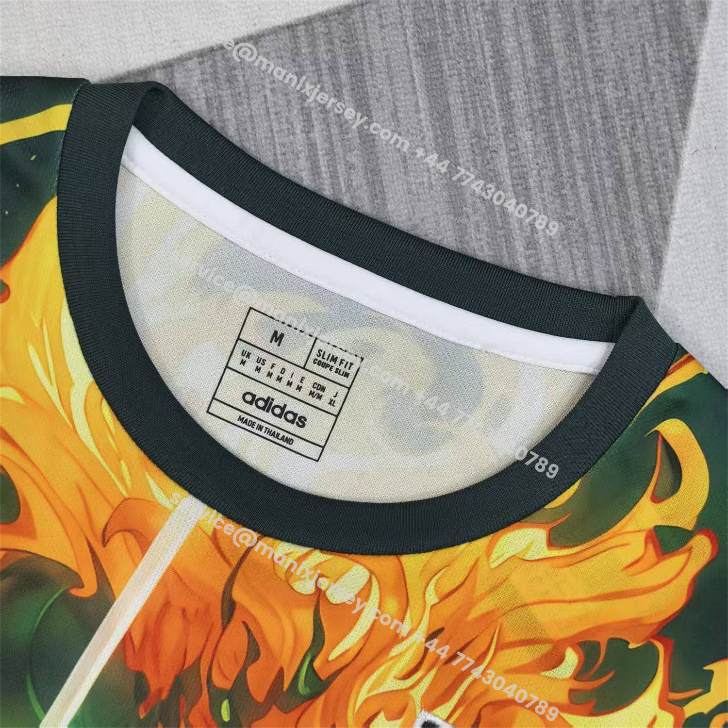 ManixJersey.com | Japan 25-26 Sauron Green Fire Special Jersey - Fans Version -Customize Name, Number and Patch | Worldwide Shipping