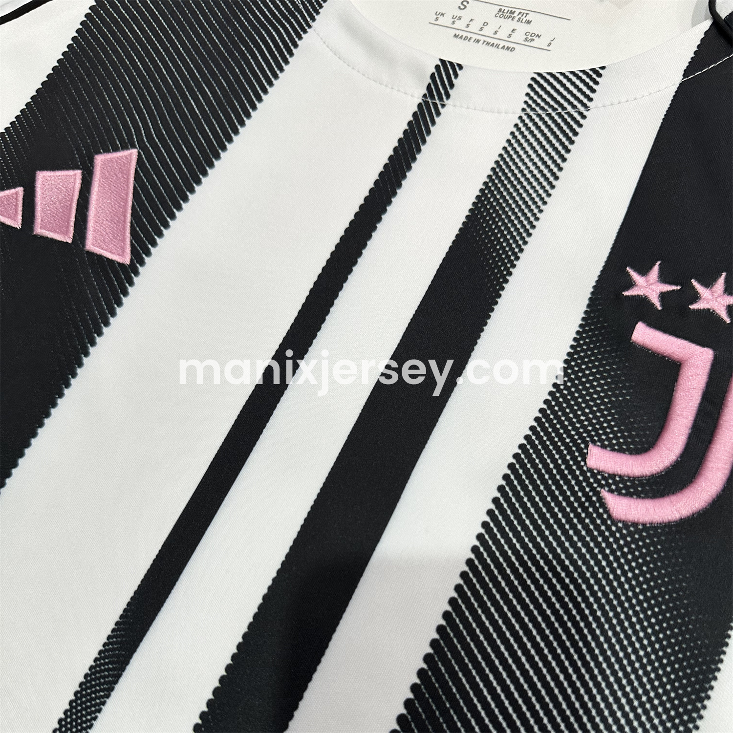 ManixJersey.com | Juventus 25-26 Home Unsponsored Jersey - Fans Version -Customize Name, Number and Patch | Worldwide Shipping