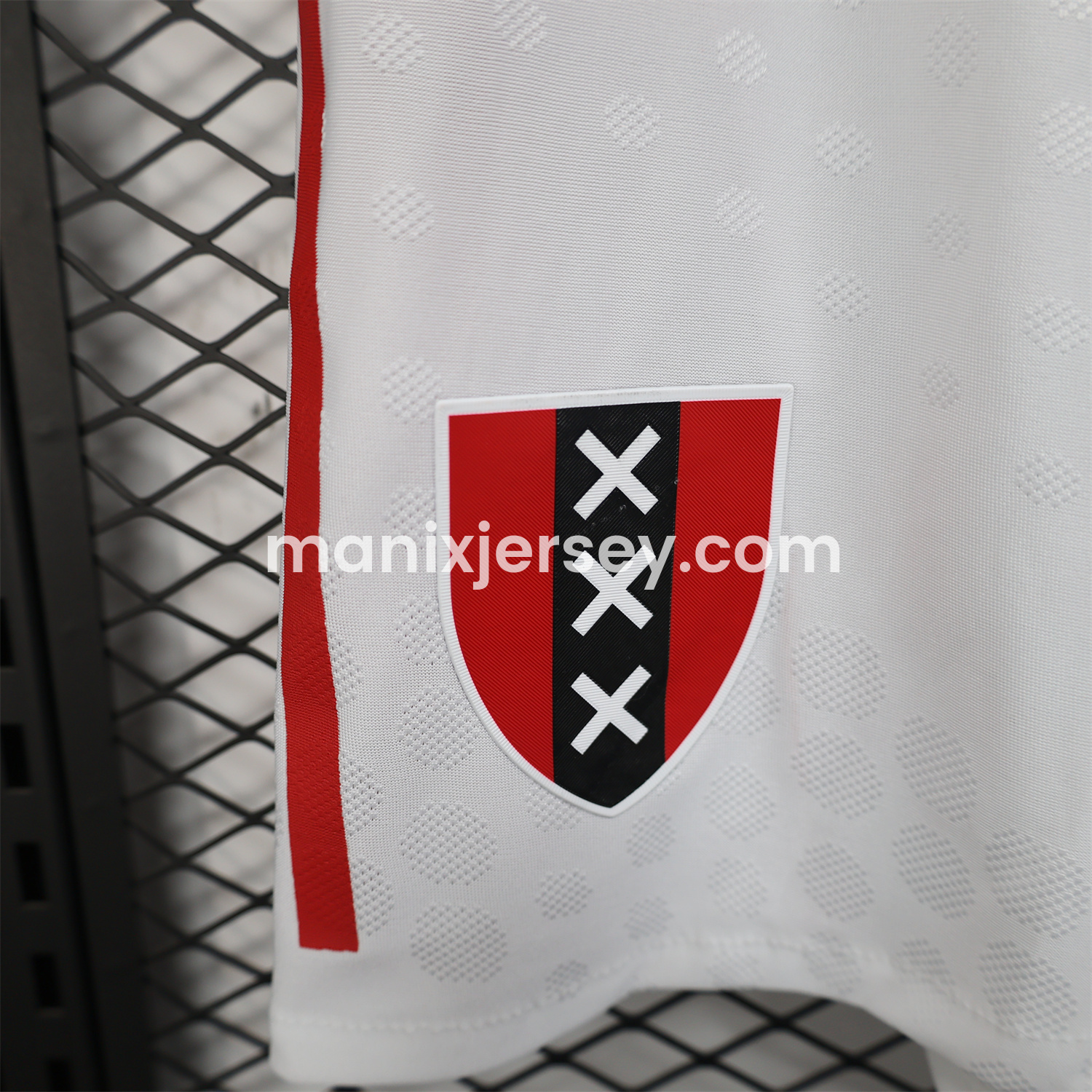 ManixJersey.com | Ajax 2025 125-Year Anniversary Shorts - Player Version -Customize Name, Number and Patch | Worldwide Shipping