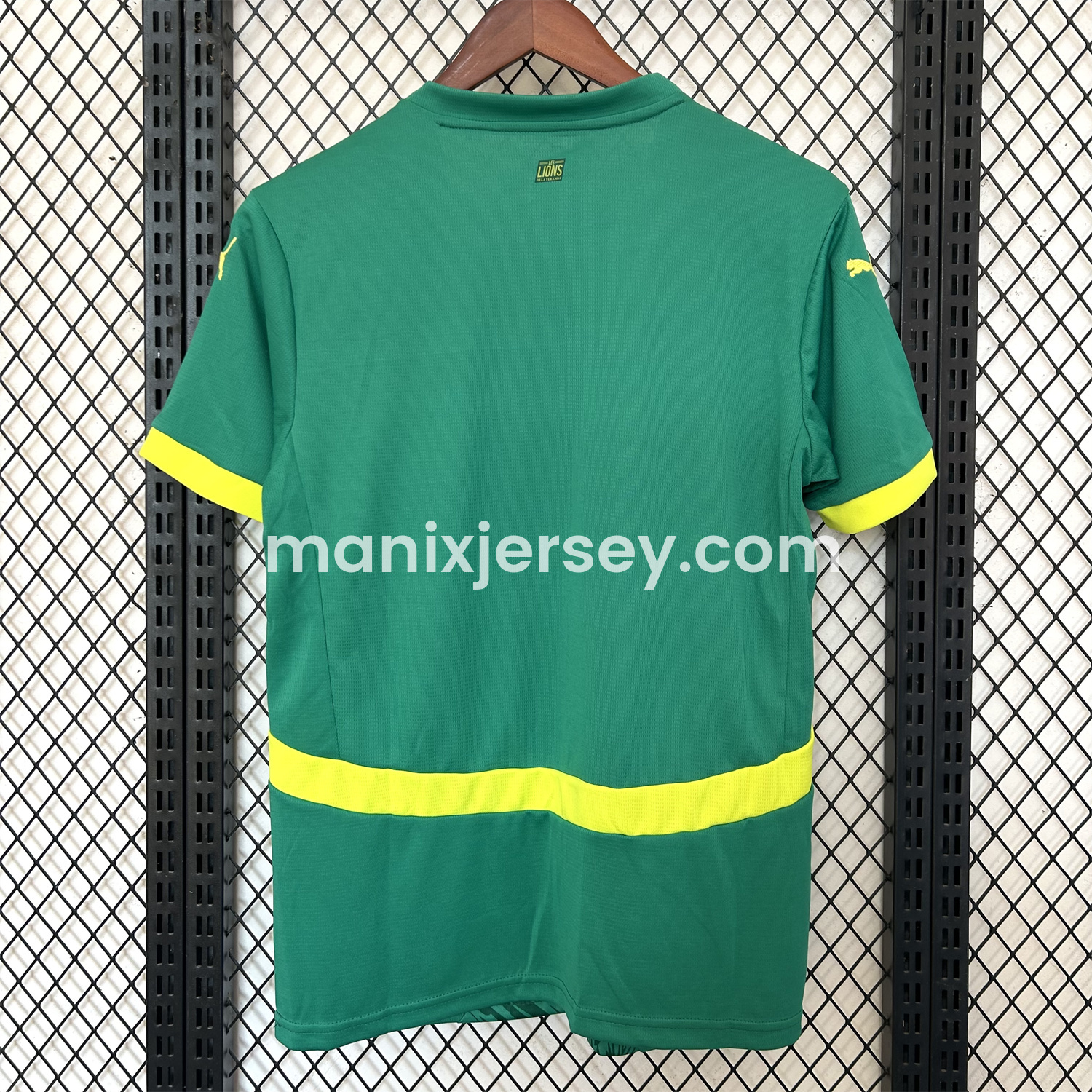 ManixJersey.com | Senegal 25-26 Away Green Jersey - Fans Version -Customize Name, Number and Patch | Worldwide Shipping