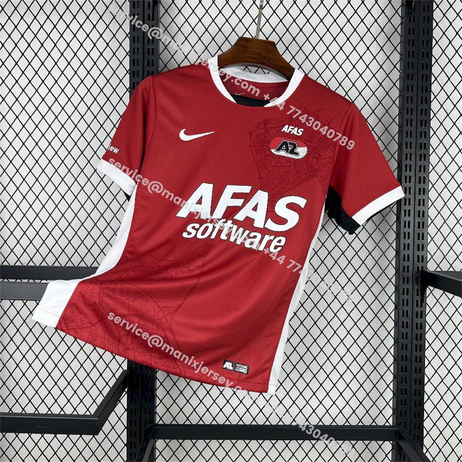 ManixJersey.com | AZ Alkmaar 25-26 Home Jersey - Fans Version -Customize Name, Number and Patch | Worldwide Shipping