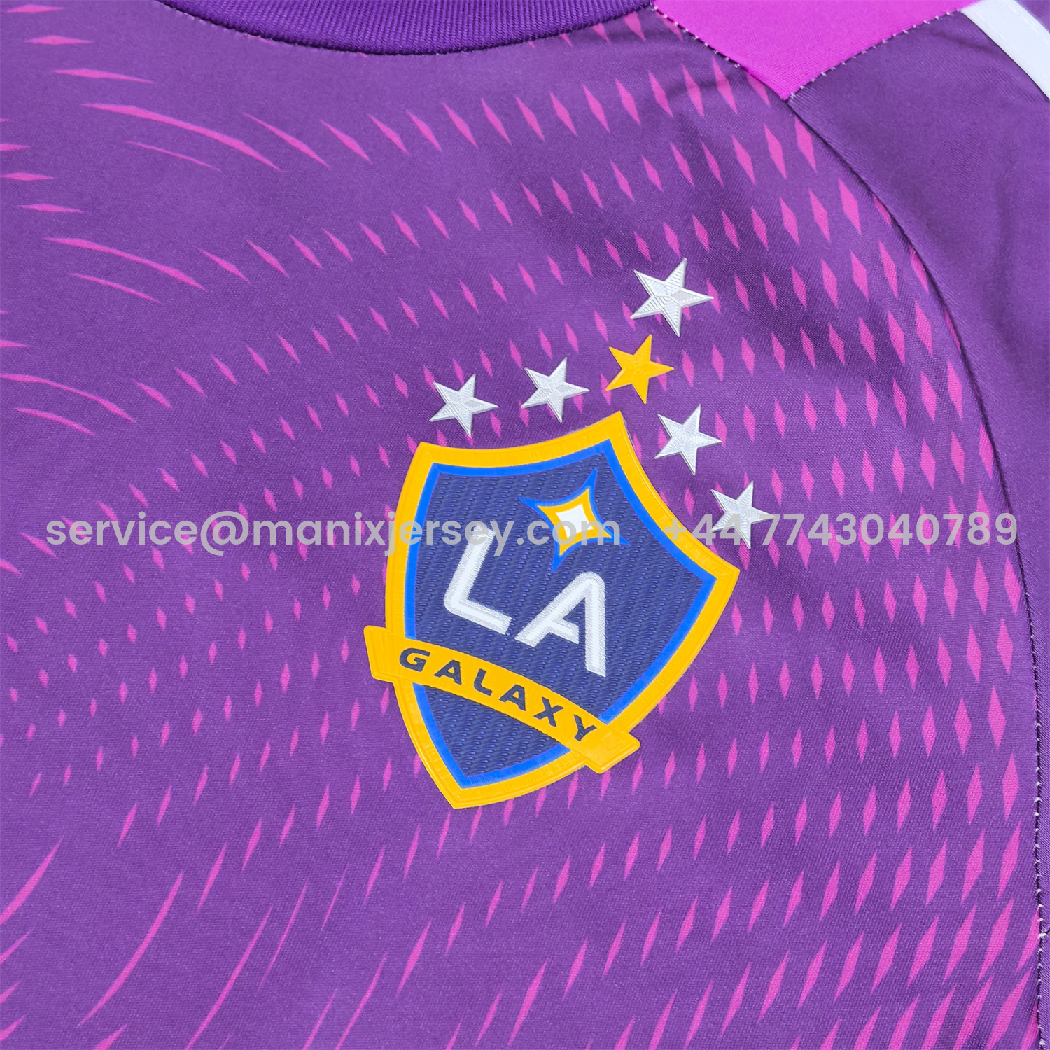 ManixJersey.com | LA Galaxy 25-26 Purple Goalkeeper Jersey - Fans Version -Customize Name, Number and Patch | Worldwide Shipping