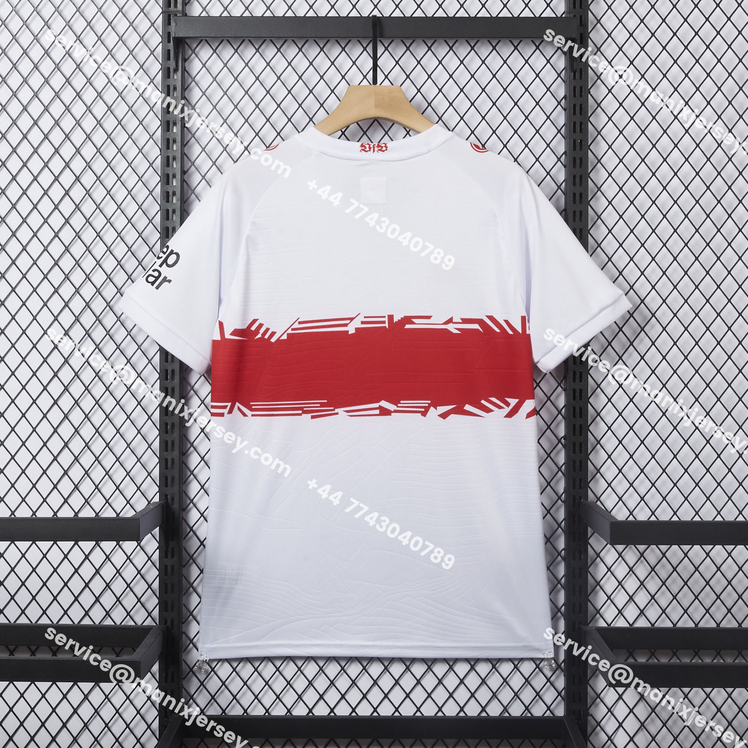 ManixJersey.com | VfB Stuttgart 25-26 Home Jersey - Fans Version -Customize Name, Number and Patch | Worldwide Shipping