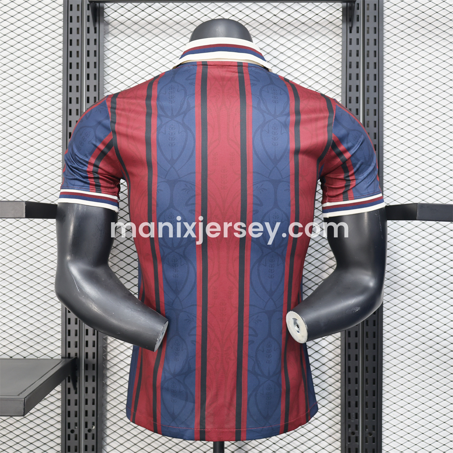 ManixJersey.com | Barcelona 25-26 125th Anniversary Retro Style Jersey - Player Version -Customize Name, Number and Patch | Worldwide Shipping