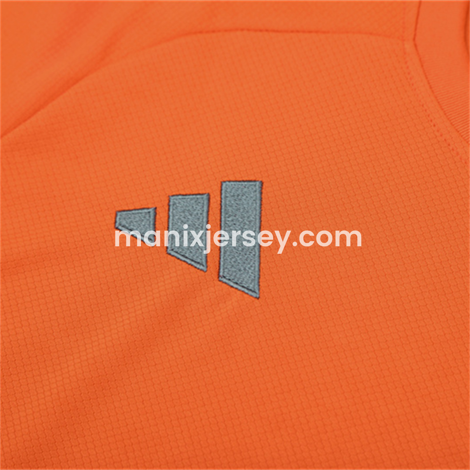 ManixJersey.com | Bayern Munich 25-26 Short-Sleeve Training Set - Orange Top & Gray shorts -Customize Name, Number and Patch | Worldwide Shipping