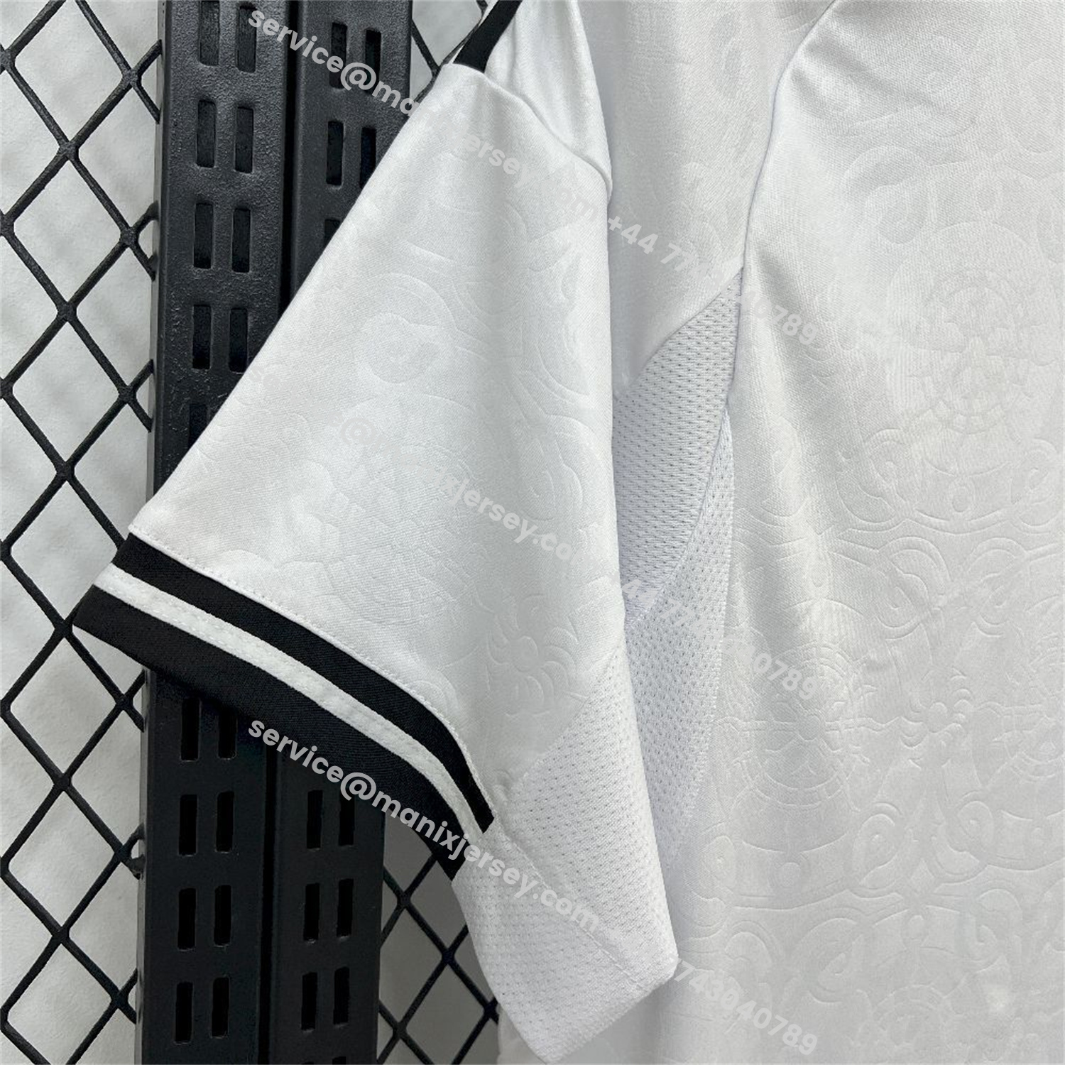 ManixJersey.com | Fulham 25-26 Home White Jersey - Fans Version -Customize Name, Number and Patch | Worldwide Shipping