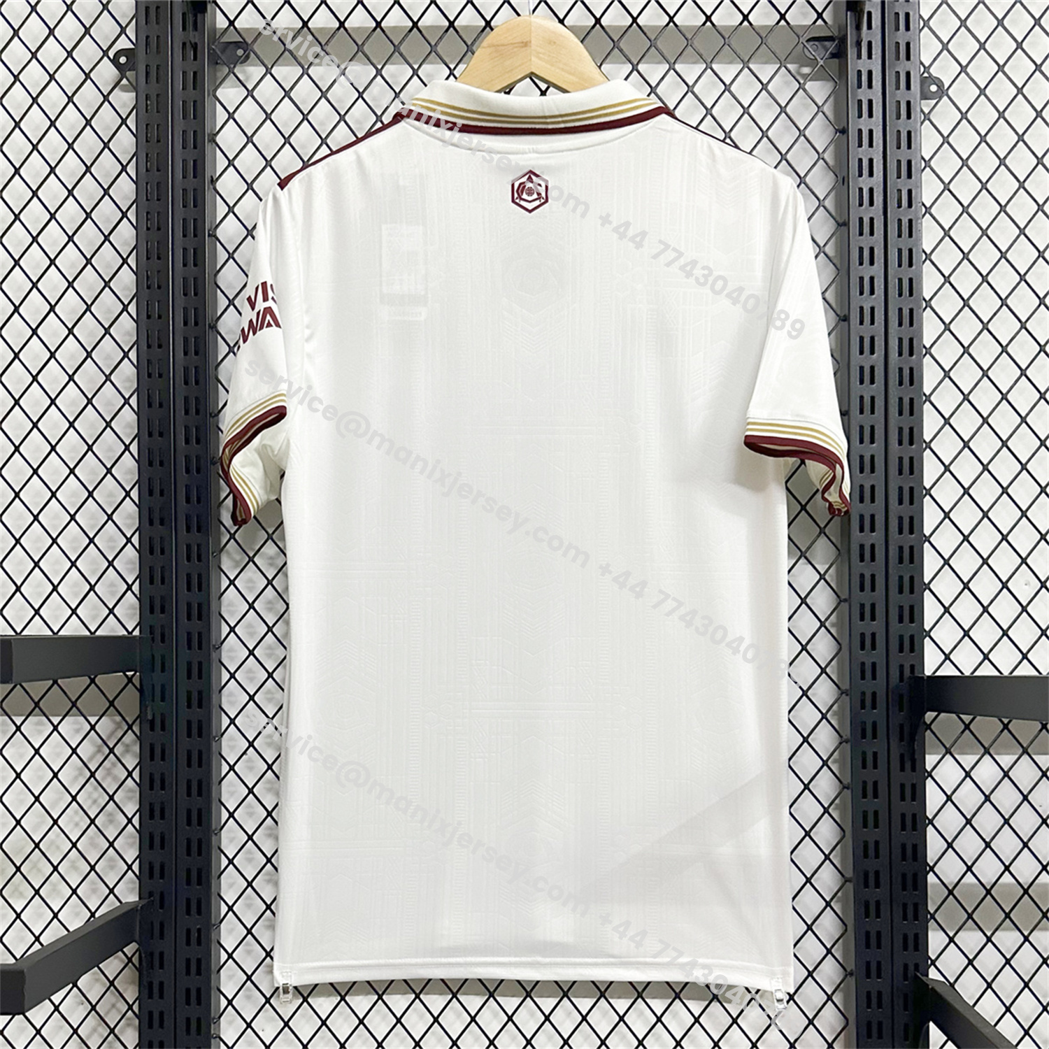 ManixJersey.com | Arsenal 25-26 Third White Jersey - Fans Version -Customize Name, Number and Patch | Worldwide Shipping