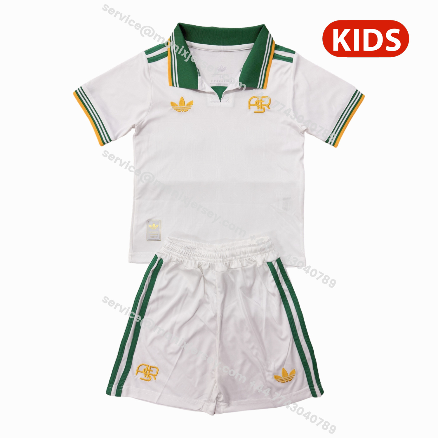 ManixJersey.com | AS Roma 25-26 Third Kids Kit -Customize Name, Number and Patch | Worldwide Shipping