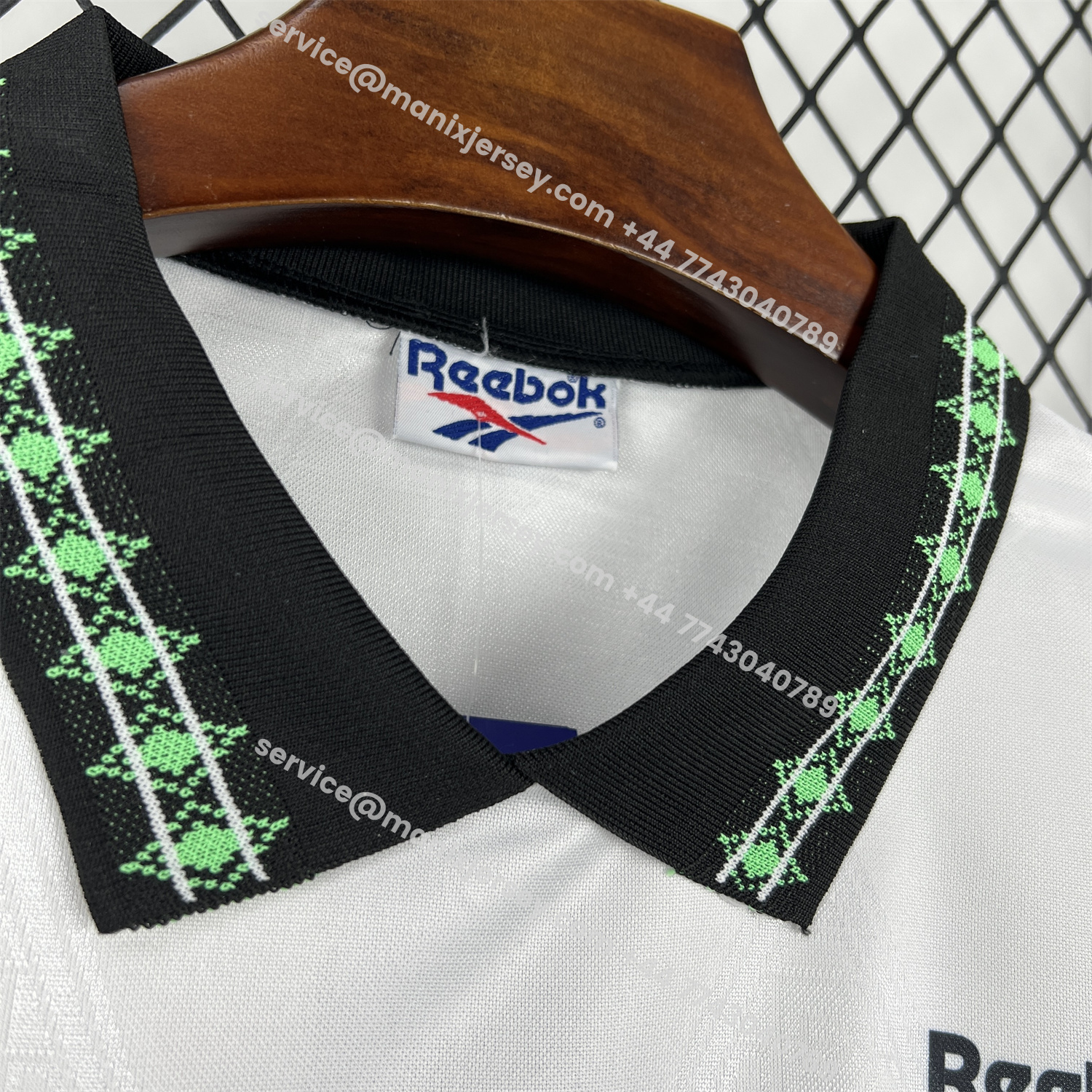 ManixJersey.com | Retro Borussia Mönchengladbach 1995-96 Home Long Sleeves Jersey -Customize Name, Number and Patch | Worldwide Shipping