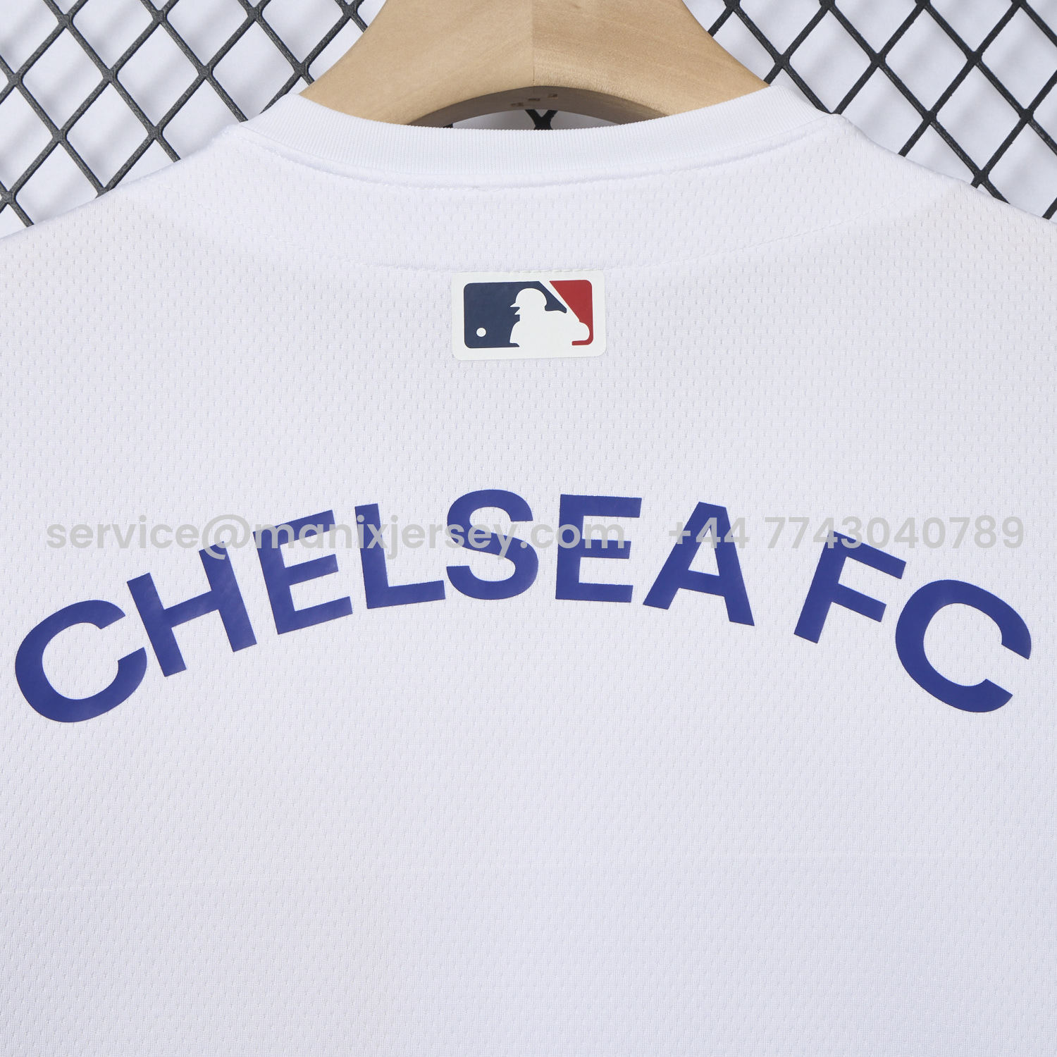 ManixJersey.com | C.H.E.L.S.E.A 25-26 White Limited Baseball Jersey -Customize Name, Number and Patch | Worldwide Shipping