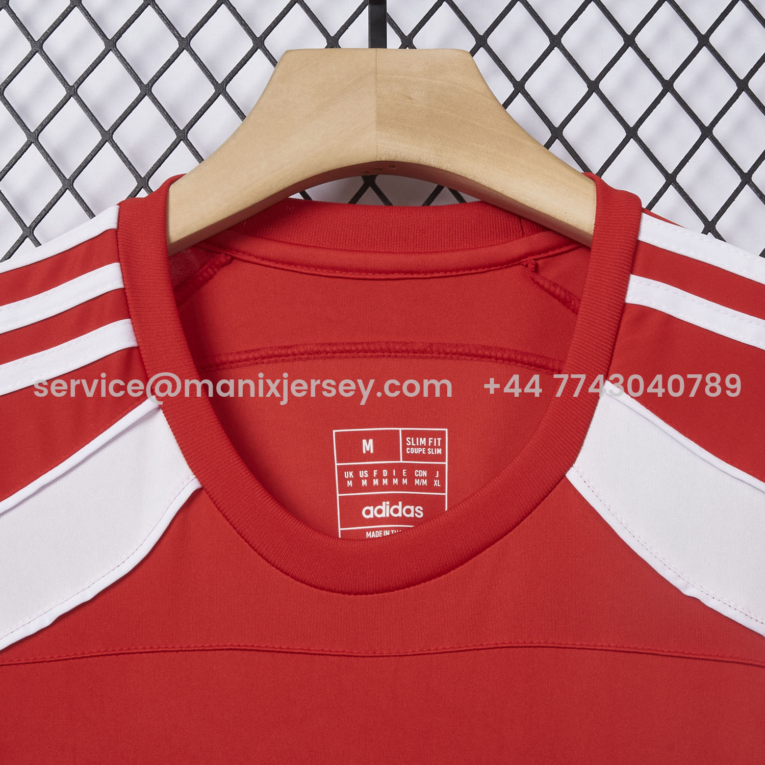 ManixJersey.com | Bayern Munich 25-26 Red Urban Purist T-Shirt - Fans Version -Customize Name, Number and Patch | Worldwide Shipping