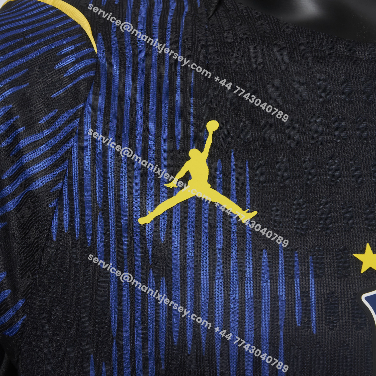 ManixJersey.com | Brazil 2026 Away Blue Jersey - Player Version -Customize Name, Number and Patch | Worldwide Shipping