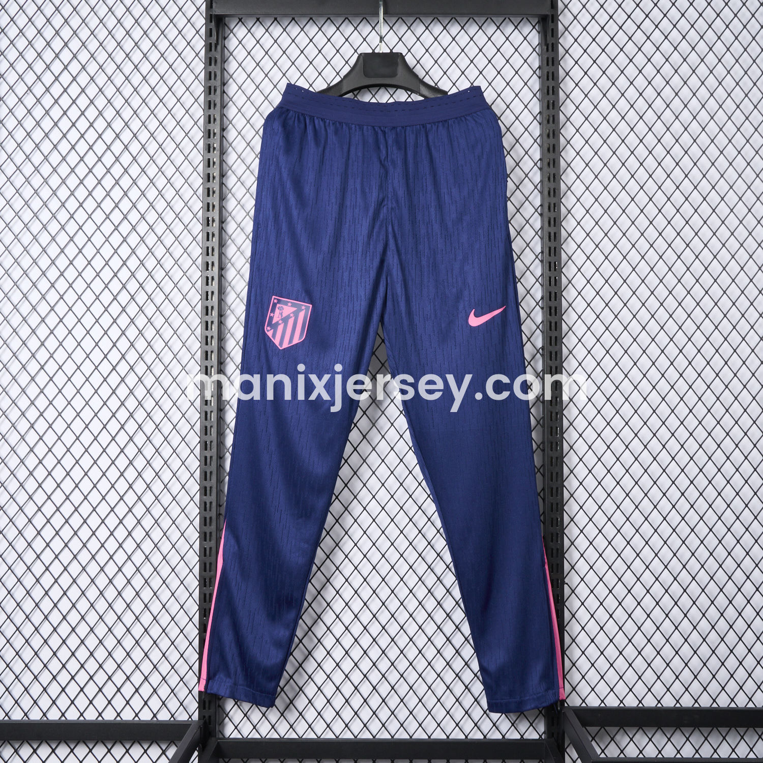 ManixJersey.com | Atletico Madrid 24-25 Deep Blue Training Pants - Player Version -Customize Name, Number and Patch | Worldwide Shipping