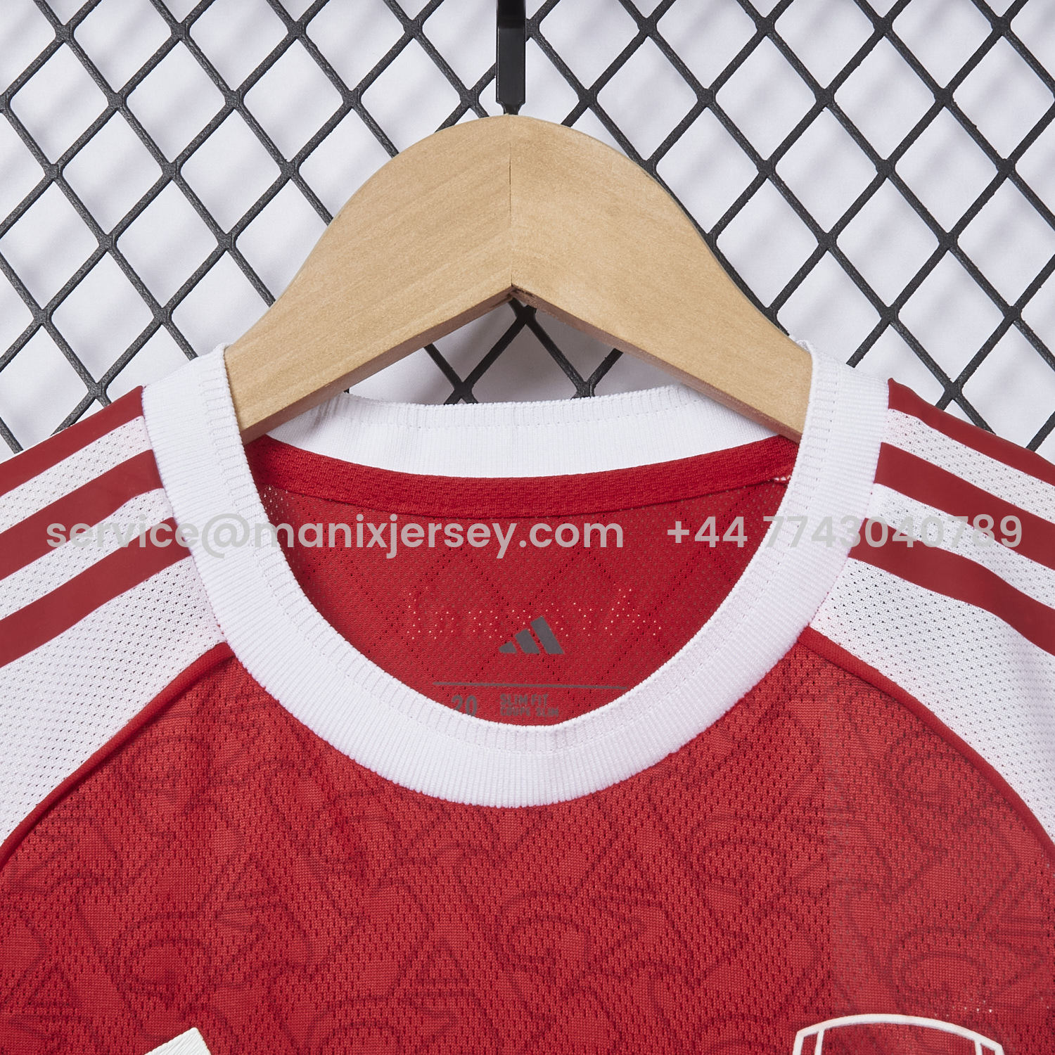 ManixJersey.com | Arsenal 25-26 Home Kids Kit - Player Version -Customize Name, Number and Patch | Worldwide Shipping