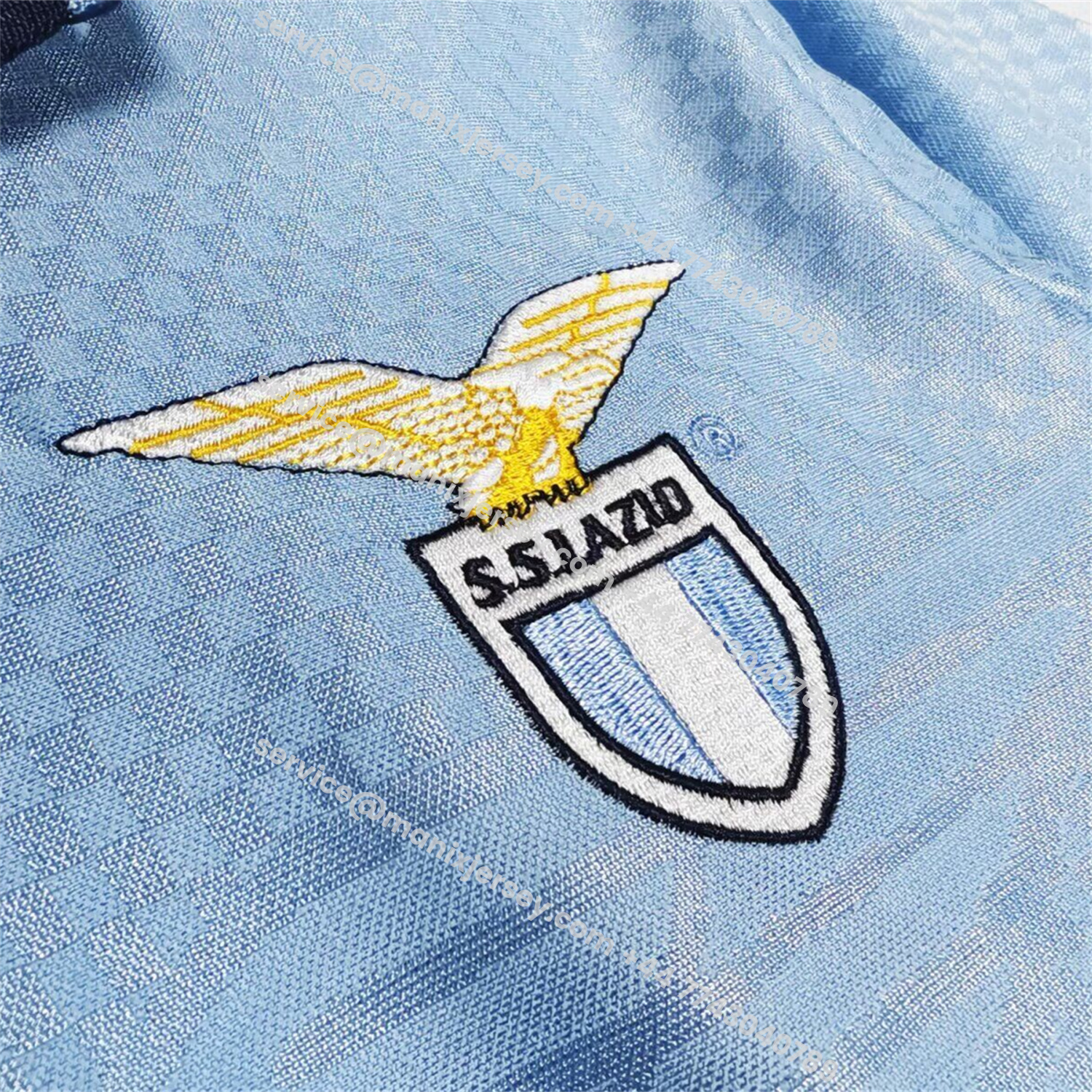 ManixJersey.com | Retro Lazio 1996-97 Home Kids Kit -Customize Name, Number and Patch | Worldwide Shipping