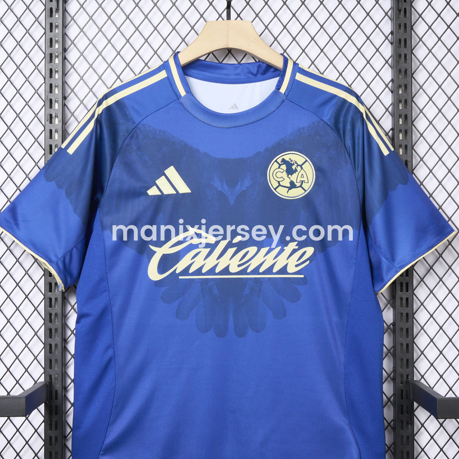 ManixJersey.com | Club América 25-26 Blue Eagle Pattern Special Edition Jersey - Fans Version -Customize Name, Number and Patch | Worldwide Shipping
