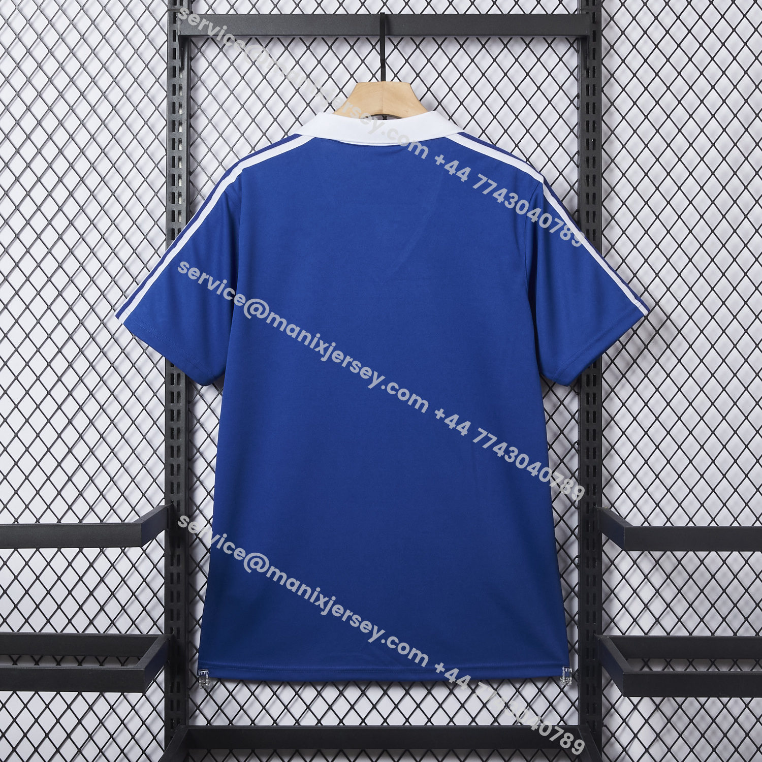 ManixJersey.com | Retro Hamburger SV 1979 Away Blue Jersey -Customize Name, Number and Patch | Worldwide Shipping