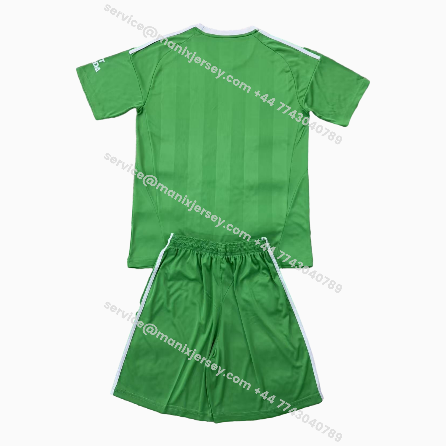 ManixJersey.com | Arsenal 25-26 Green Goalkeeper Men's Adult Jersey Set - Fans Version -Customize Name, Number and Patch | Worldwide Shipping