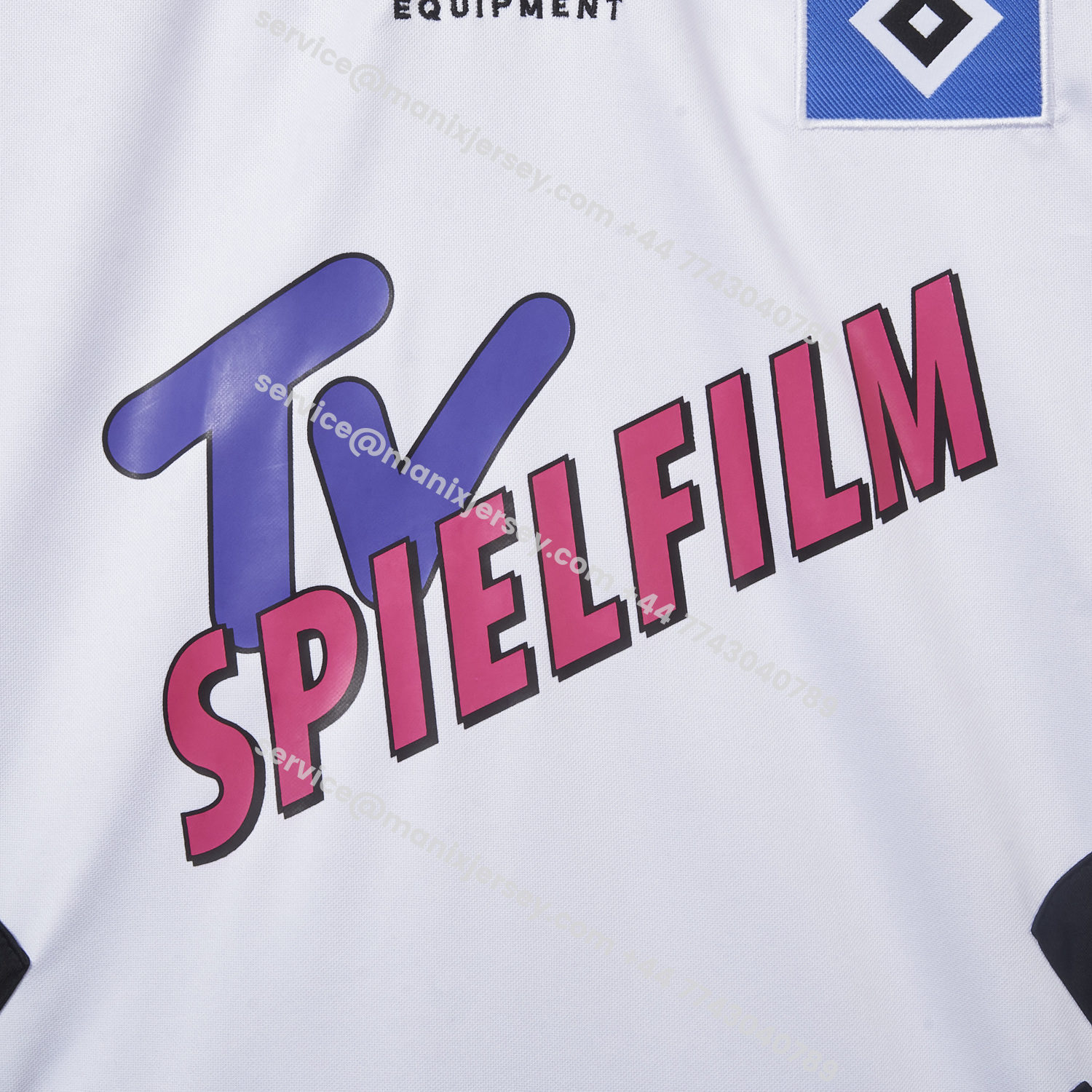 ManixJersey.com | Retro Hamburger SV 1994-95 Home Jersey -Customize Name, Number and Patch | Worldwide Shipping