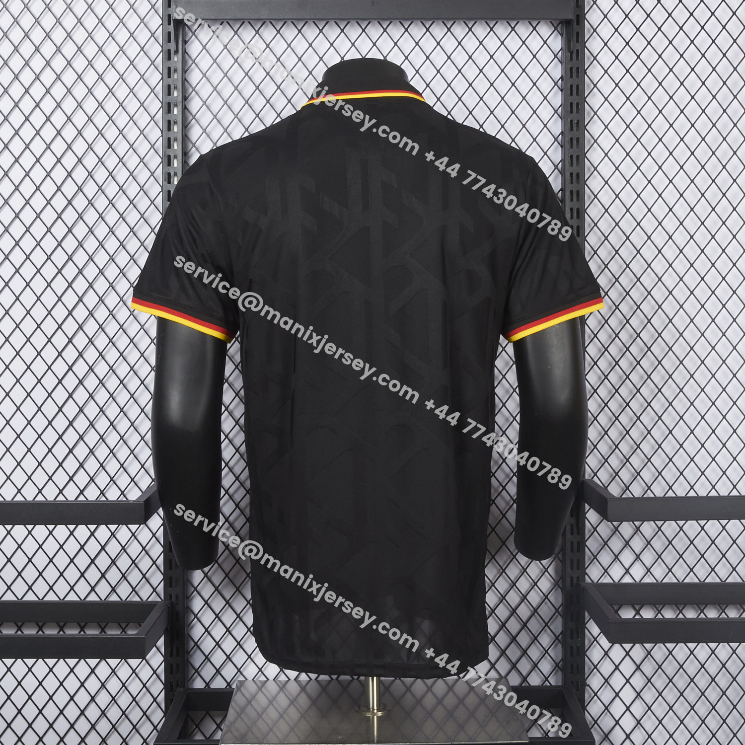 Germany 2026 Black Special Edition Polo Jersey - Player Version:football jersey mysite: unitedjerseyfootball 邓江浪:football
