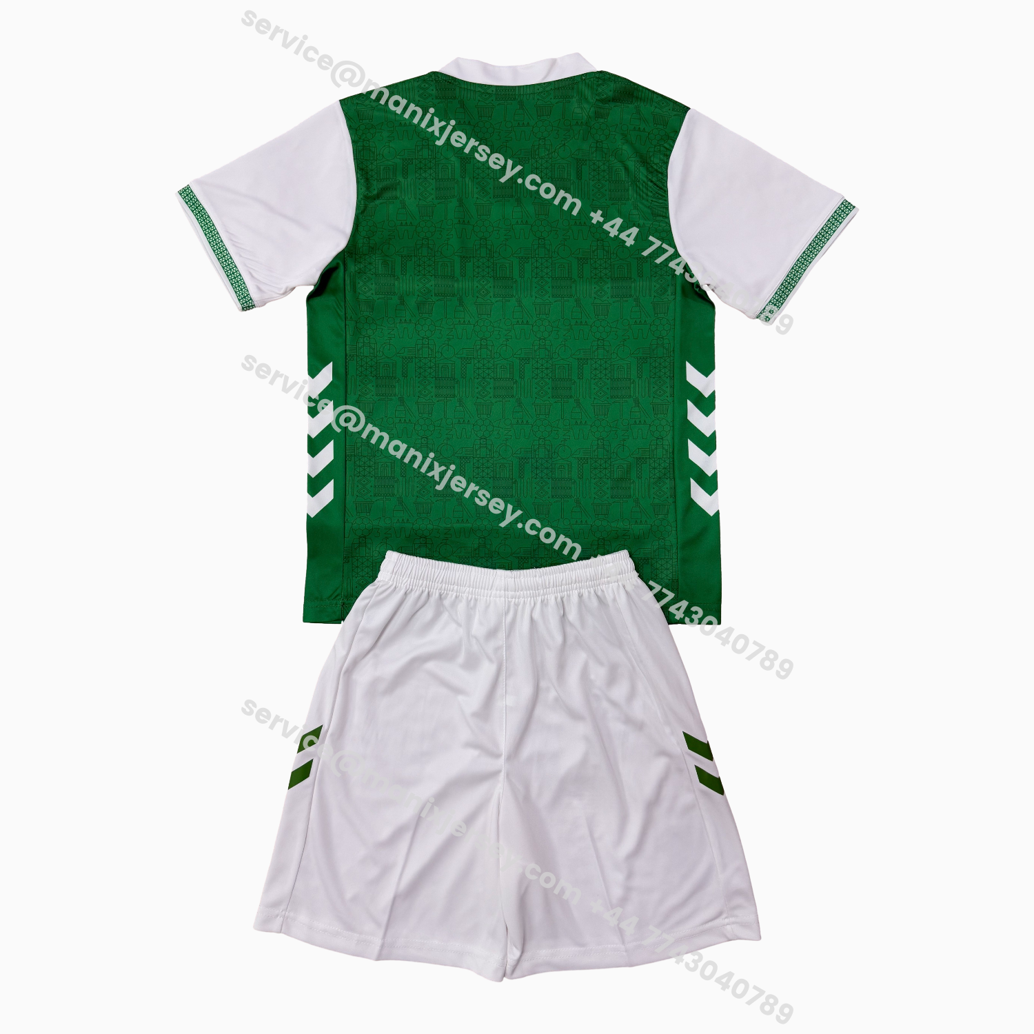ManixJersey.com | AS Saint-Etienne 25-26 Home Men's Adult Jersey Set - Fans Version -Customize Name, Number and Patch | Worldwide Shipping