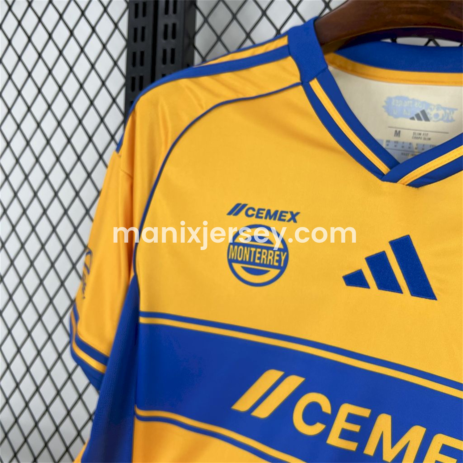 ManixJersey.com | Tigres UANL 25-26 Home Jersey - Fans Version -Customize Name, Number and Patch | Worldwide Shipping