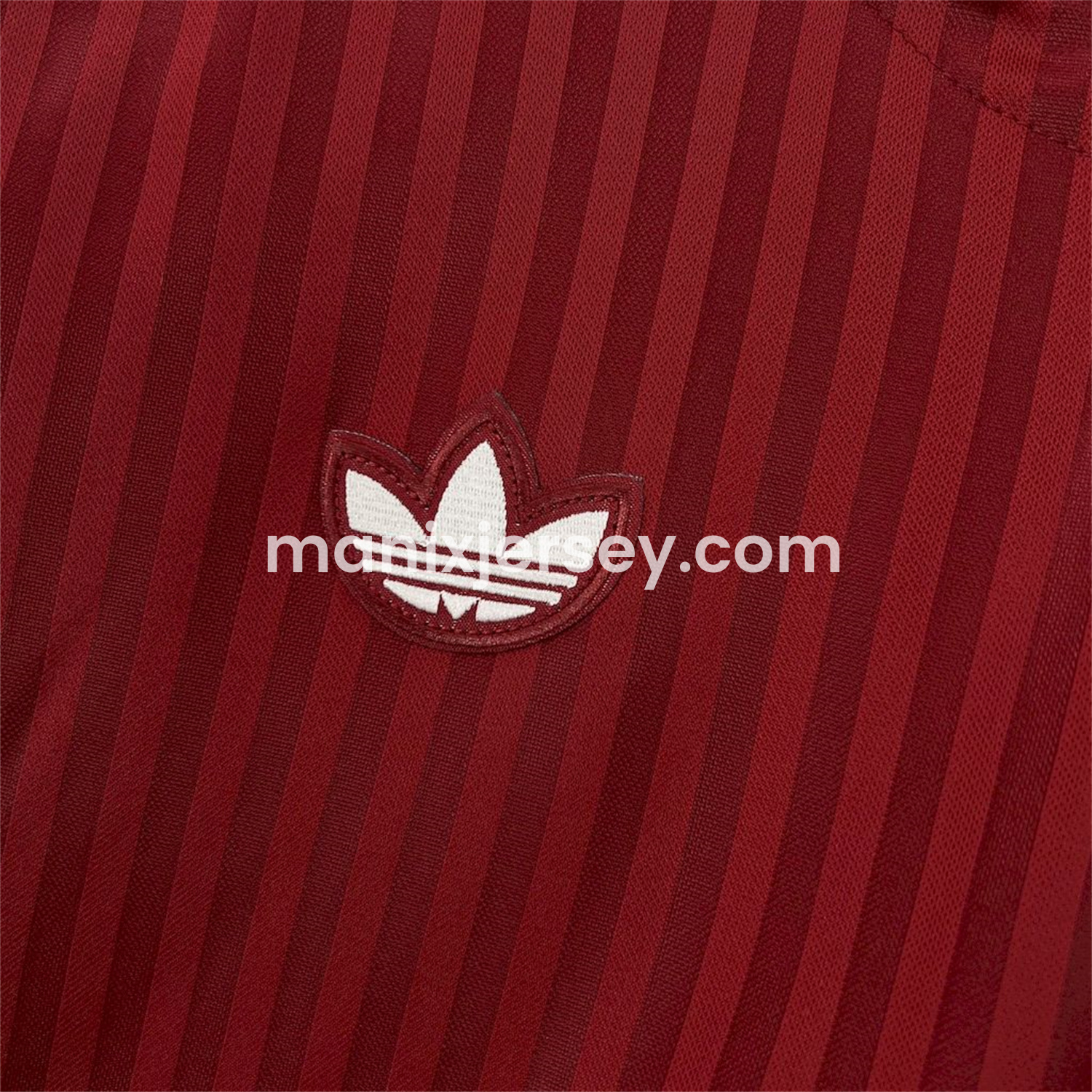 ManixJersey.com | Bayern Munich 24-25 Red Terrace Icon Retro Jersey - Fans Version -Customize Name, Number and Patch | Worldwide Shipping