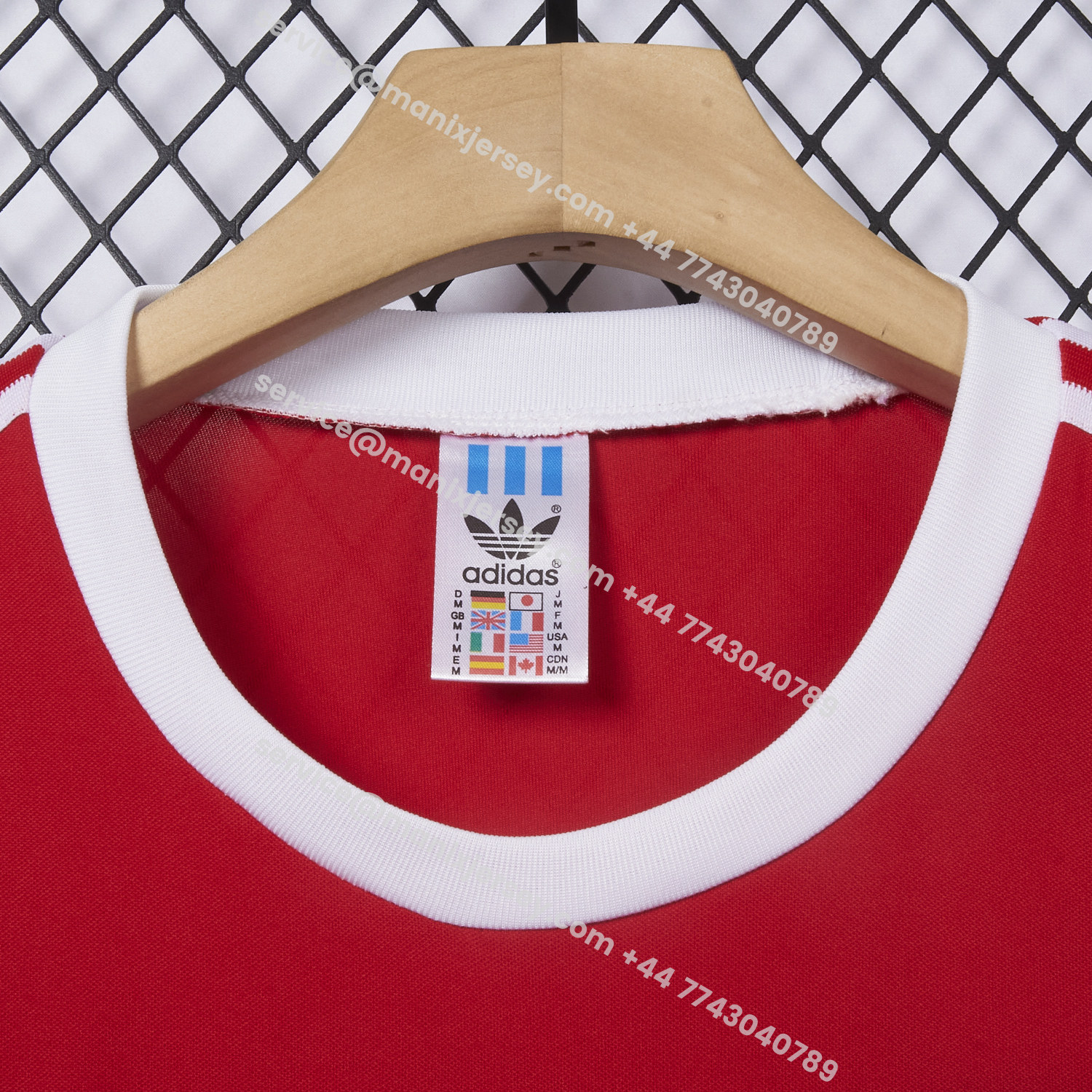 ManixJersey.com | Retro 1. FC Köln 1977-78 Home Red Jersey -Customize Name, Number and Patch | Worldwide Shipping