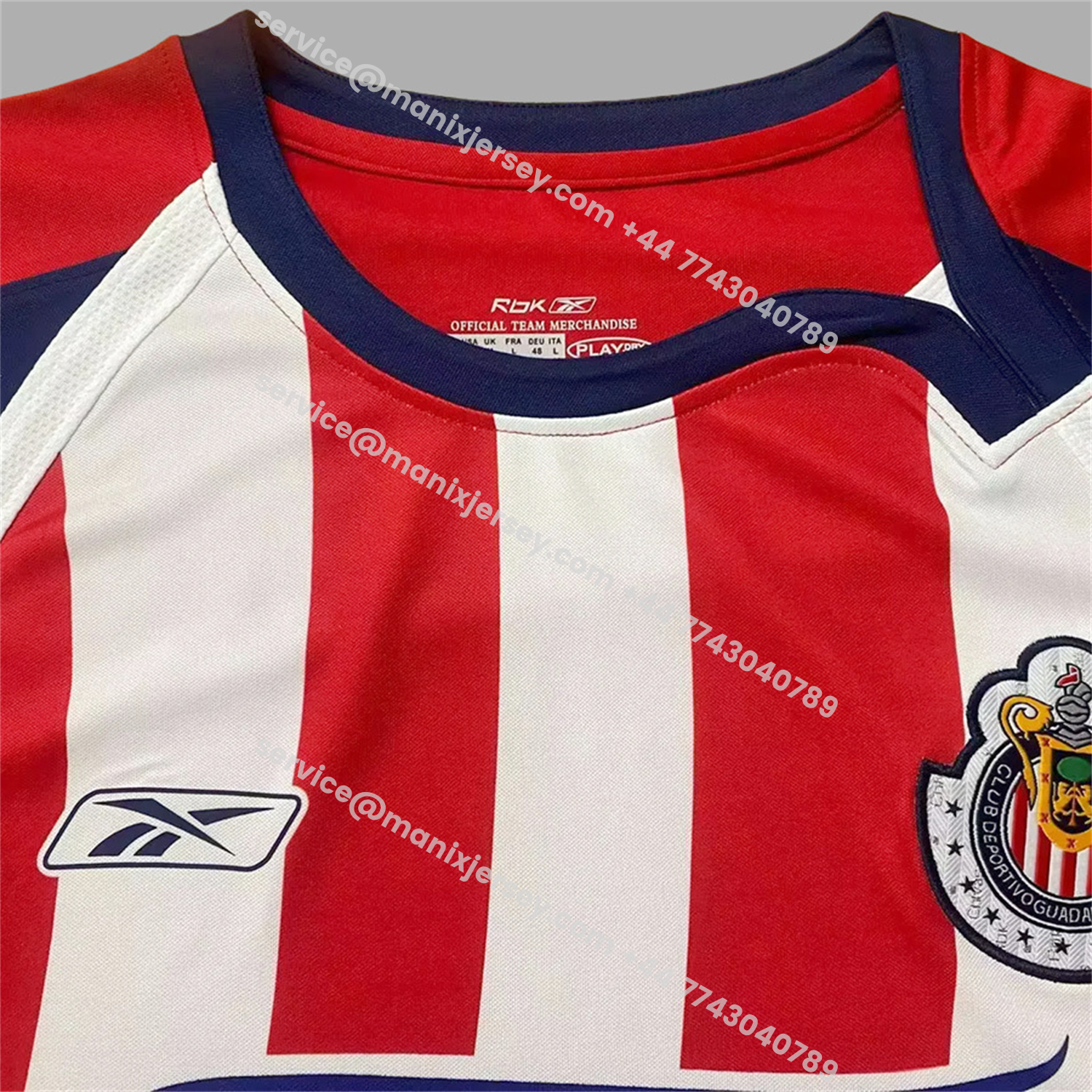 ManixJersey.com | Retro Chivas de Guadalajara 2007-08 Home Jersey -Customize Name, Number and Patch | Worldwide Shipping