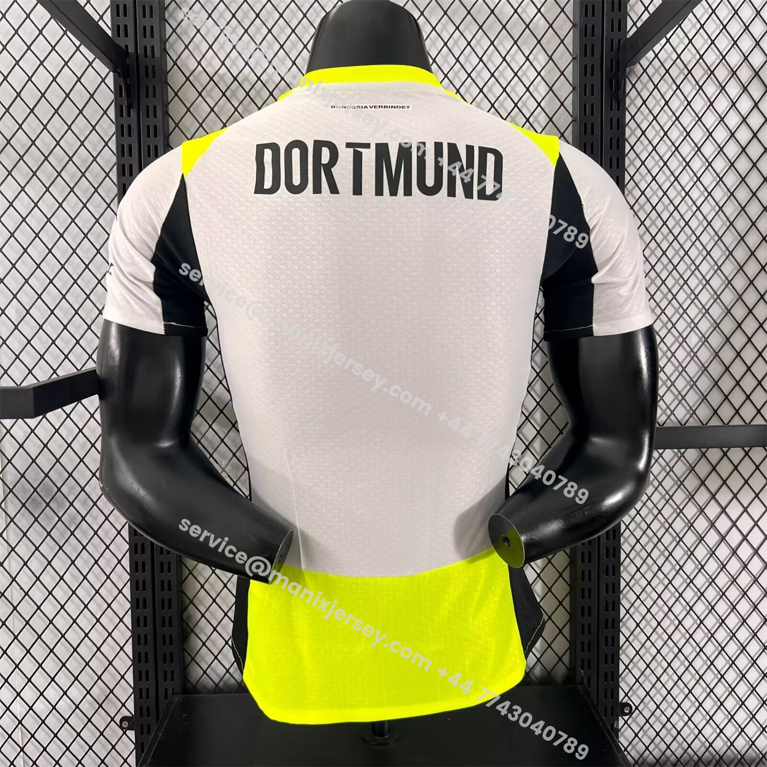 ManixJersey.com | Dortmund 25-26 Away Silver Mist Jersey - Player Version -Customize Name, Number and Patch | Worldwide Shipping