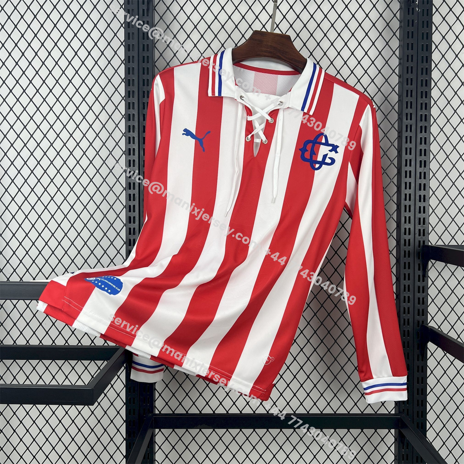 ManixJersey.com | Retro Chivas de Guadalajara 2016-17 110-Years Anniversary Long Sleeves Jersey -Customize Name, Number and Patch | Worldwide Shipping