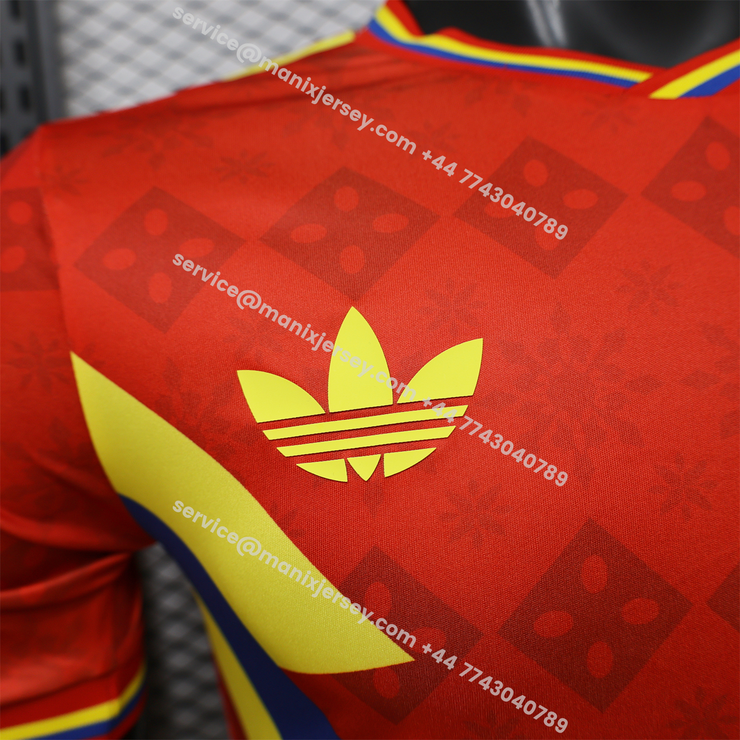 Colombia 2026 Red With Yellow Blue Special Jersey - Player Version:football jersey mysite: unitedjerseyfootball 邓江浪:football