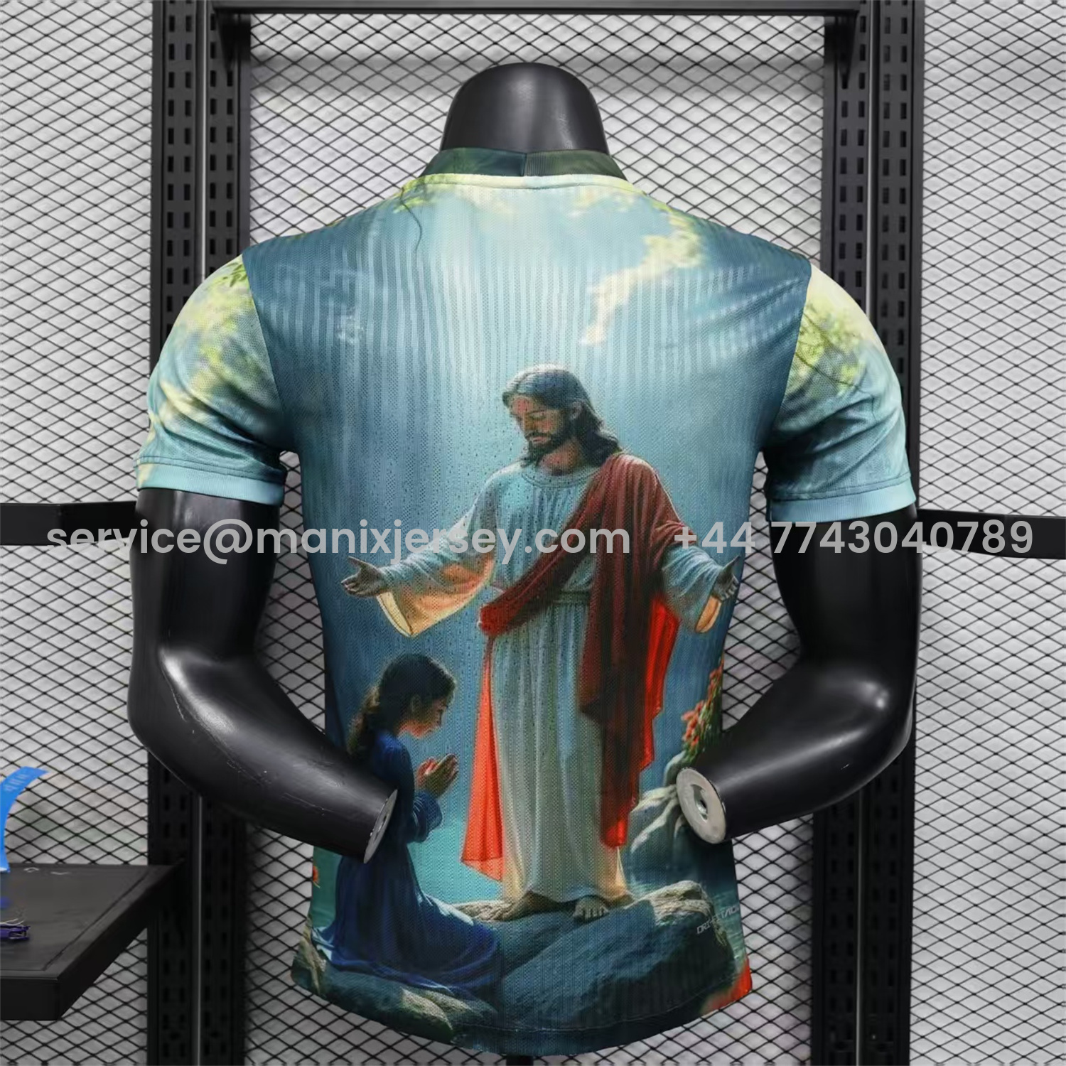 ManixJersey.com | Brazil 25-26 Praying to Jesus Special Green Jersey - Player Version -Customize Name, Number and Patch | Worldwide Shipping