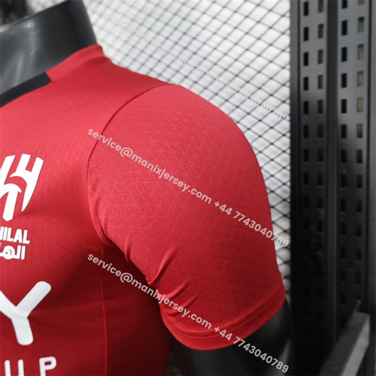 ManixJersey.com | Al Hilal Riyadh Crescent 25-26 Red Special Jersey - Player Version -Customize Name, Number and Patch | Worldwide Shipping