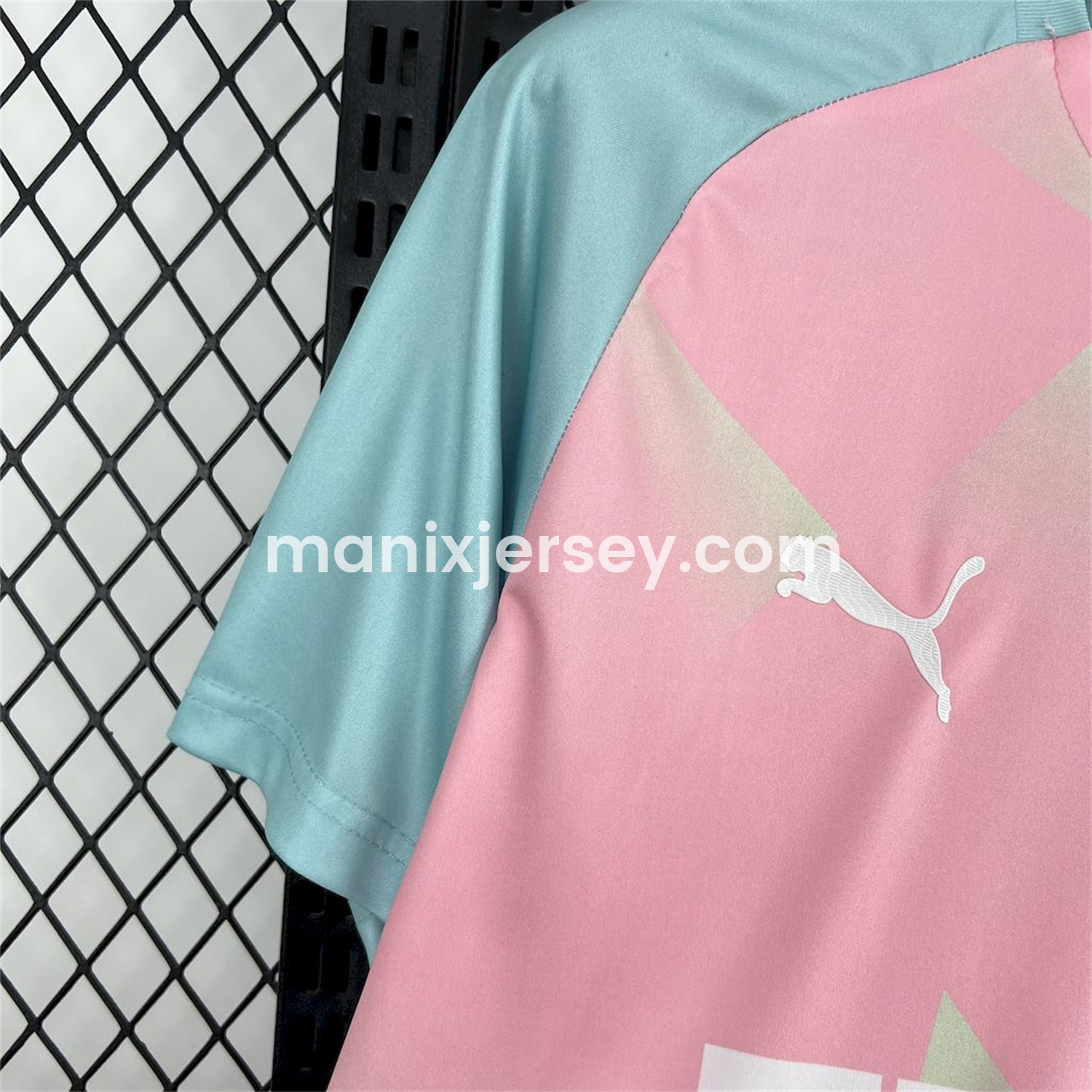 ManixJersey.com | Morocco 25-26 Pink Blue Special Edition Jersey - Fans Version -Customize Name, Number and Patch | Worldwide Shipping