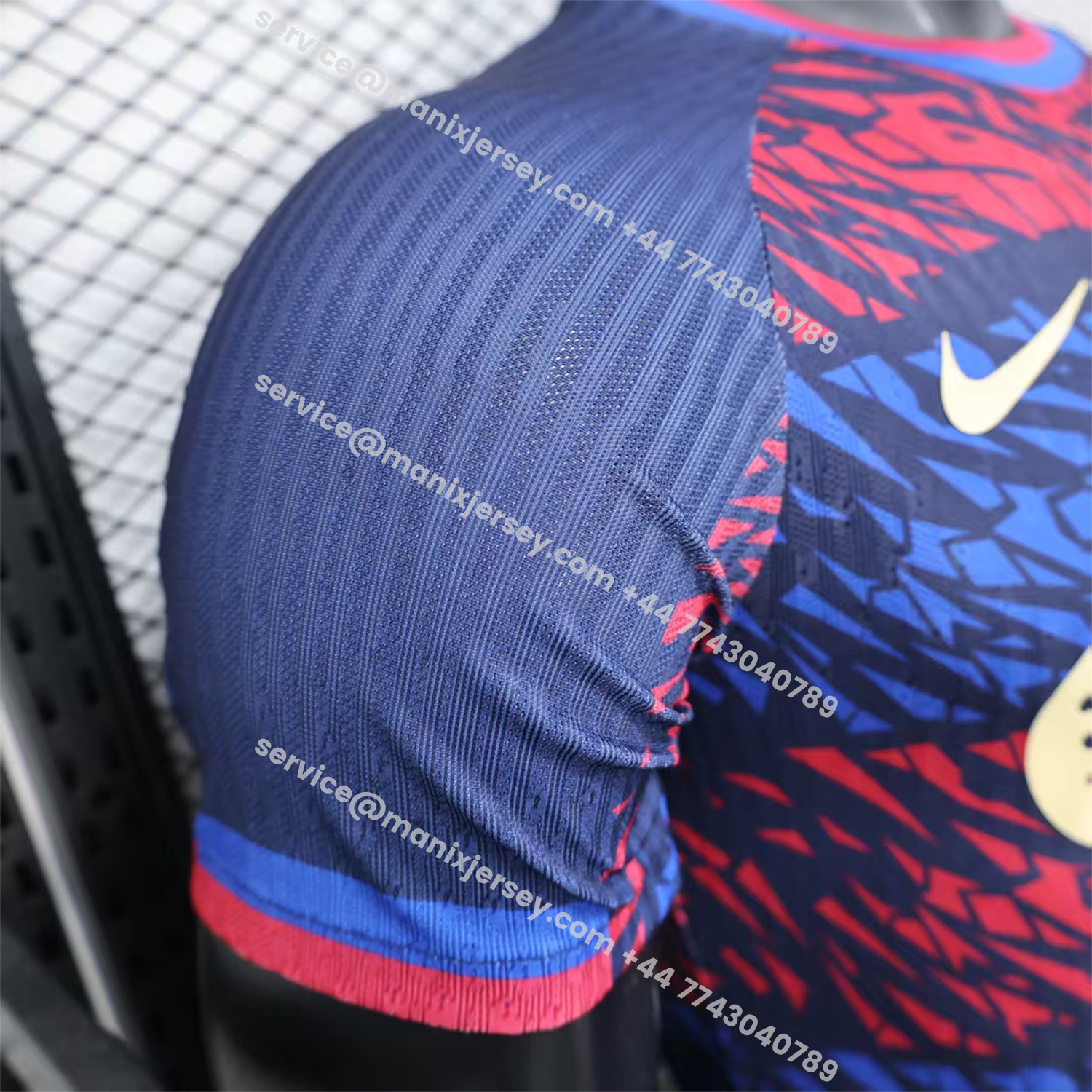 ManixJersey.com | Barcelona 25-26 Red And Blue Surround Special Jersey - Player Version -Customize Name, Number and Patch | Worldwide Shipping