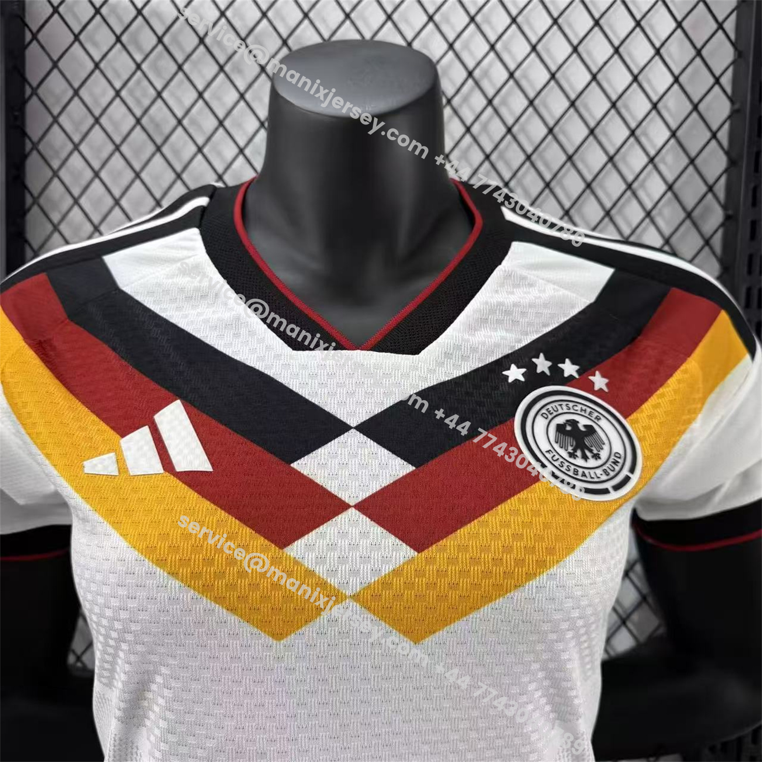ManixJersey.com | Women's Germany 2026 Home Jersey - Player Version -Customize Name, Number and Patch | Worldwide Shipping